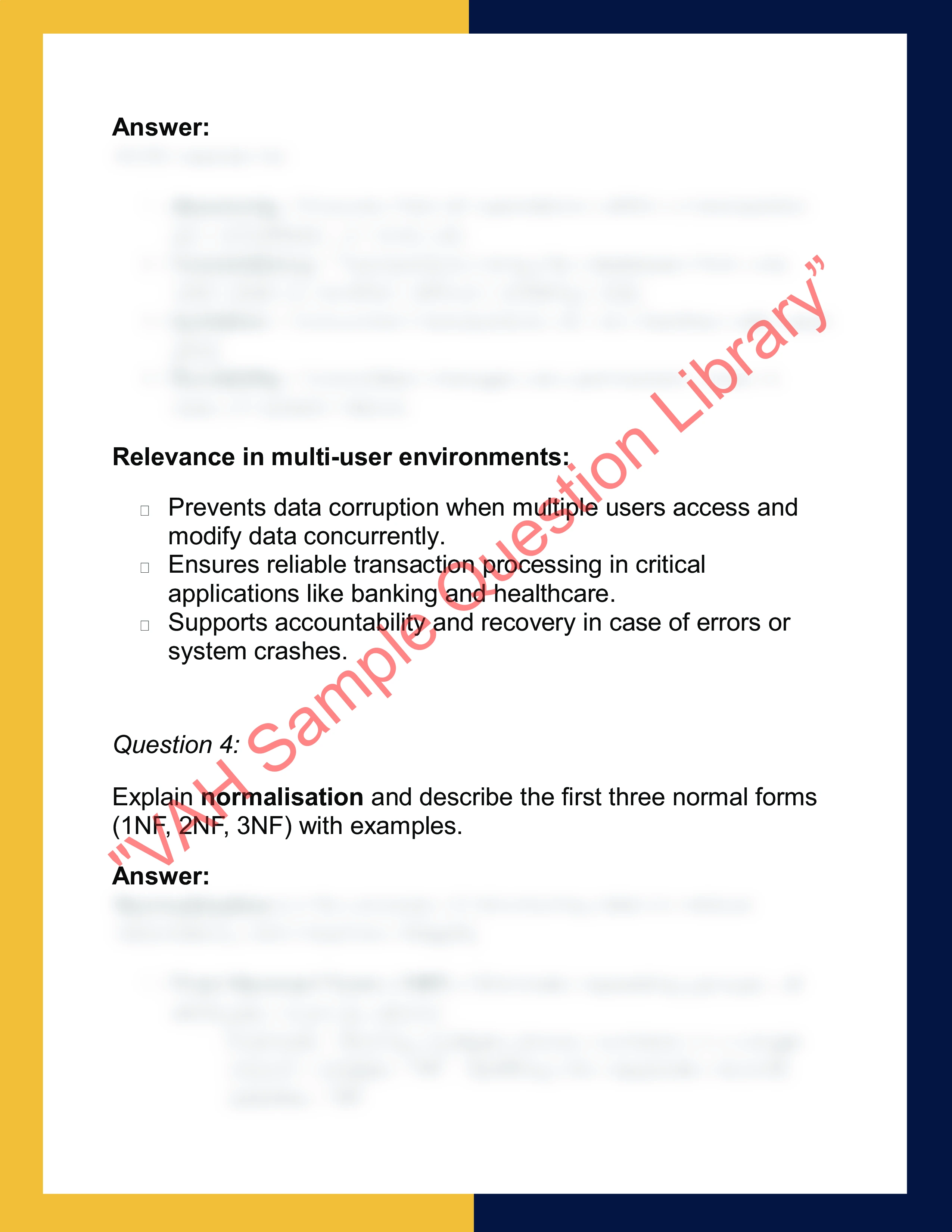 CSE230 – Introduction to Database  Systems 2