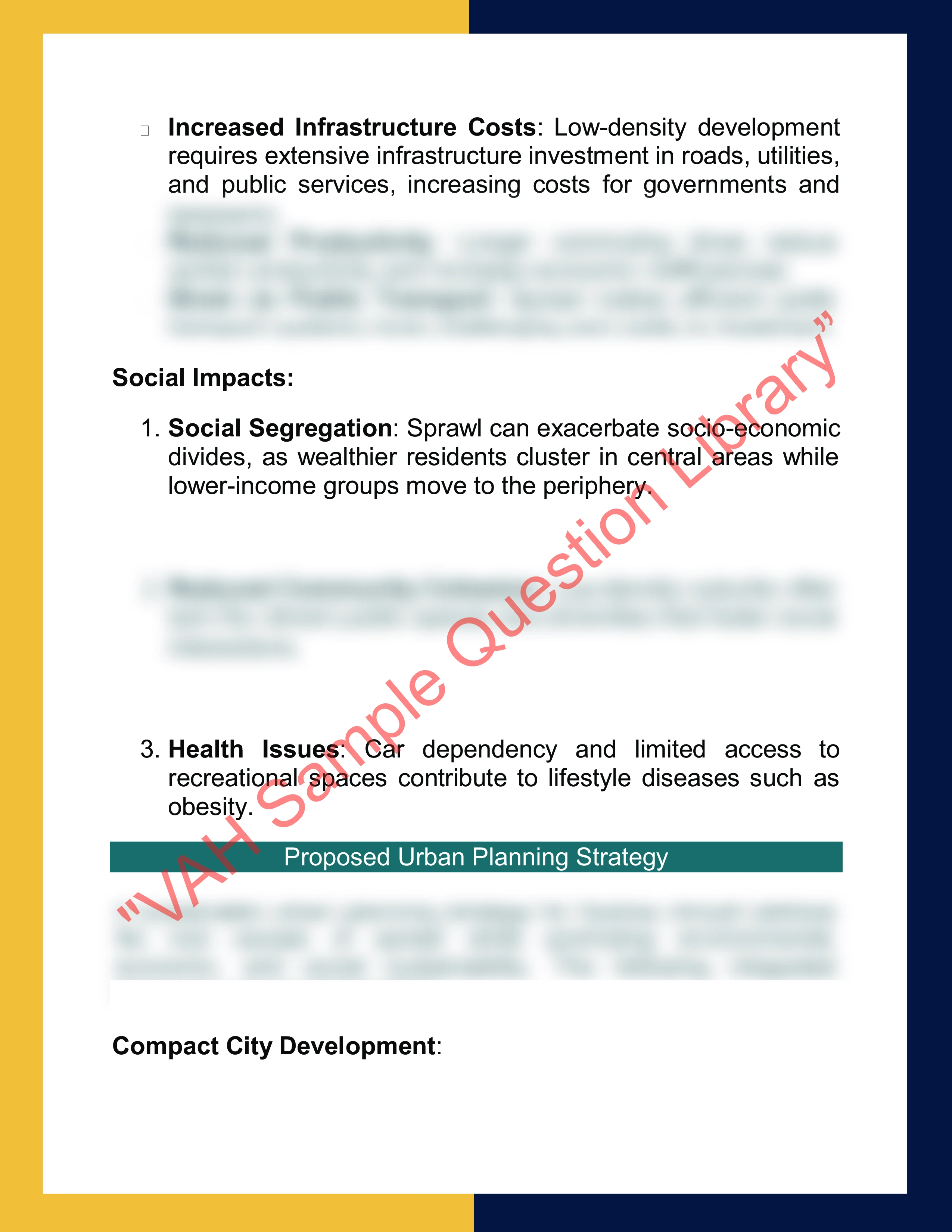 Assignment sample solution of course code GEO901 - Advanced Urban Geography and Sustainability 2