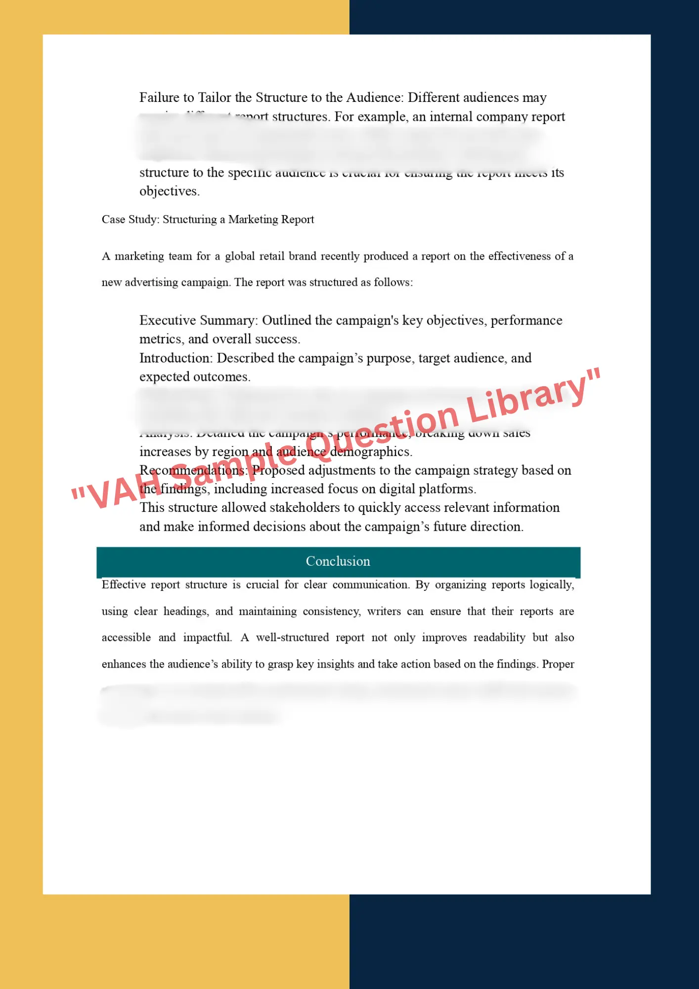 Report Writing solution Sample of COMM204 - Professional Communication and Reporting 3