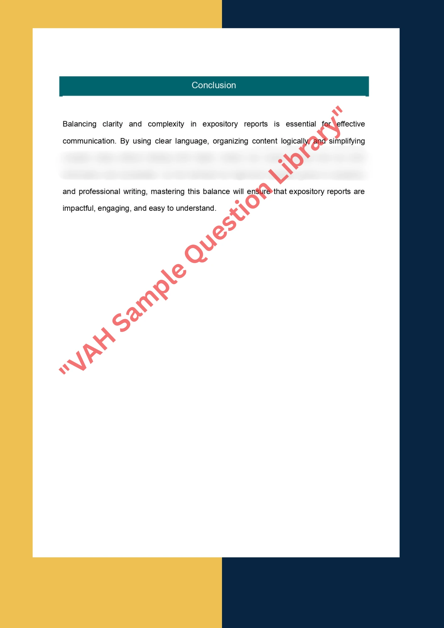 Report Writing solution Sample of ENGL210 - Advanced Expository Writing 3