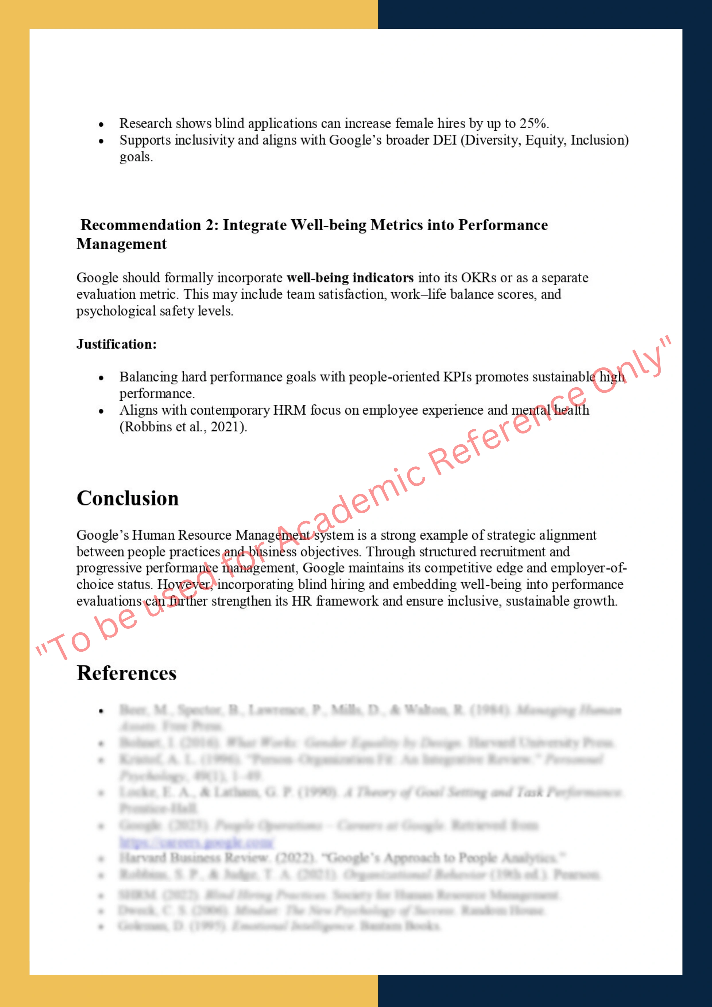 HRMT6001 - Human  Resource Management- Analytical Case-Based Report 3