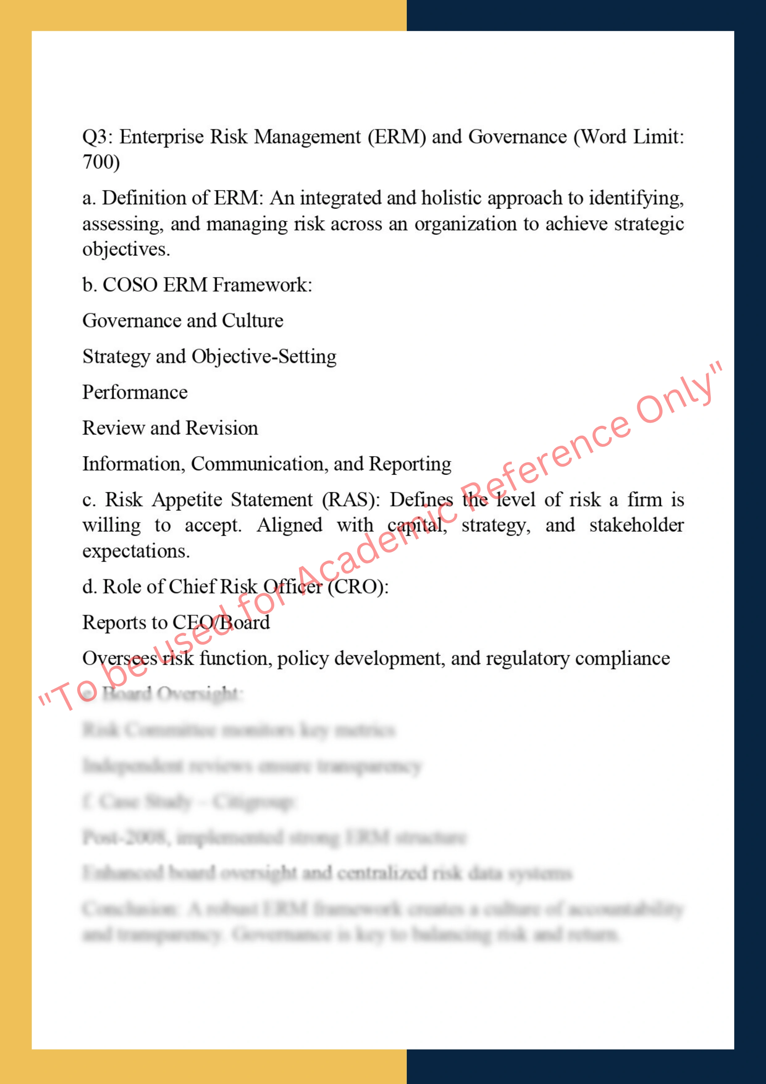 FINC6005: Financial Risk  Management 3