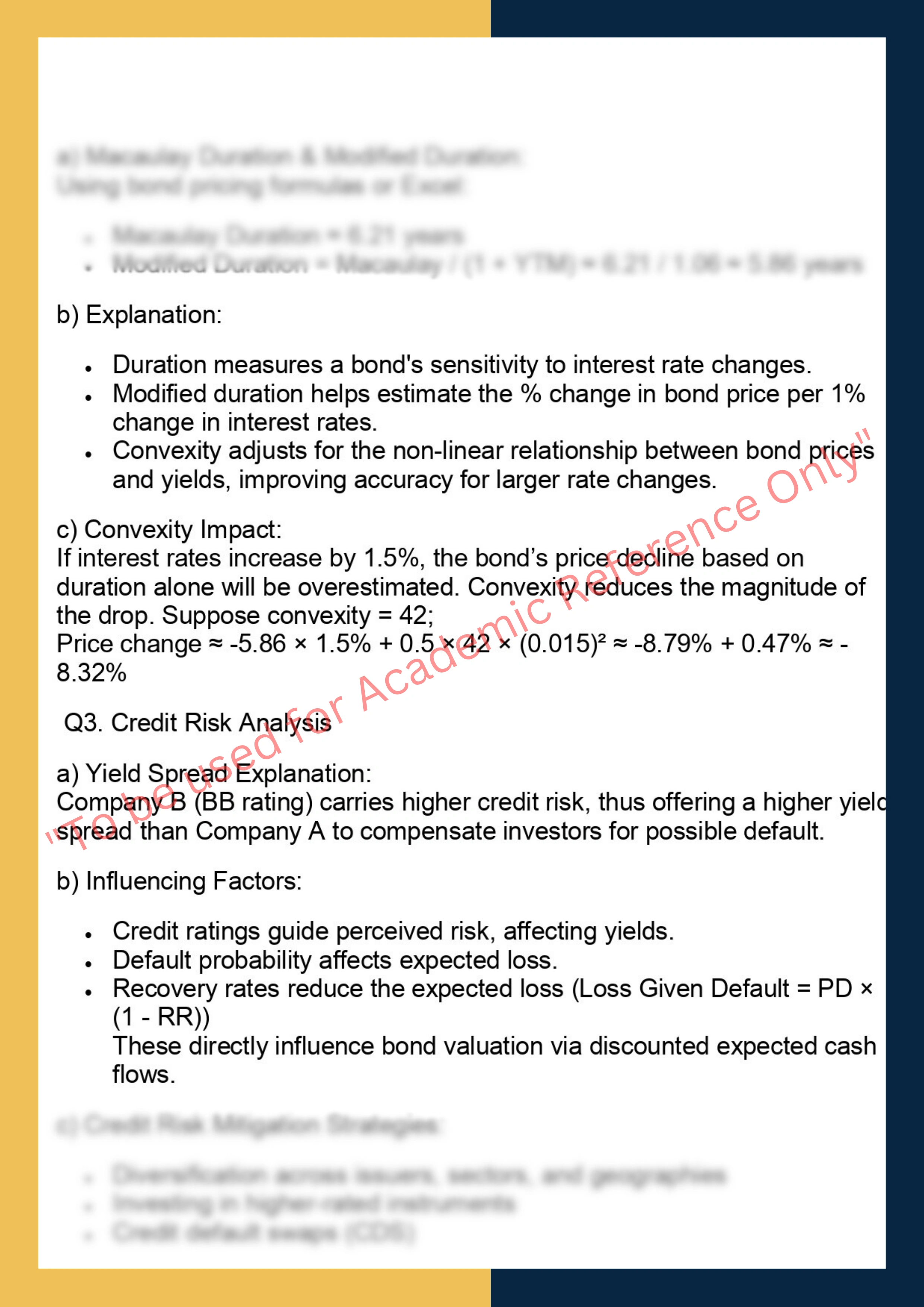 FINC6010 -  Fixed-Income Securities 3