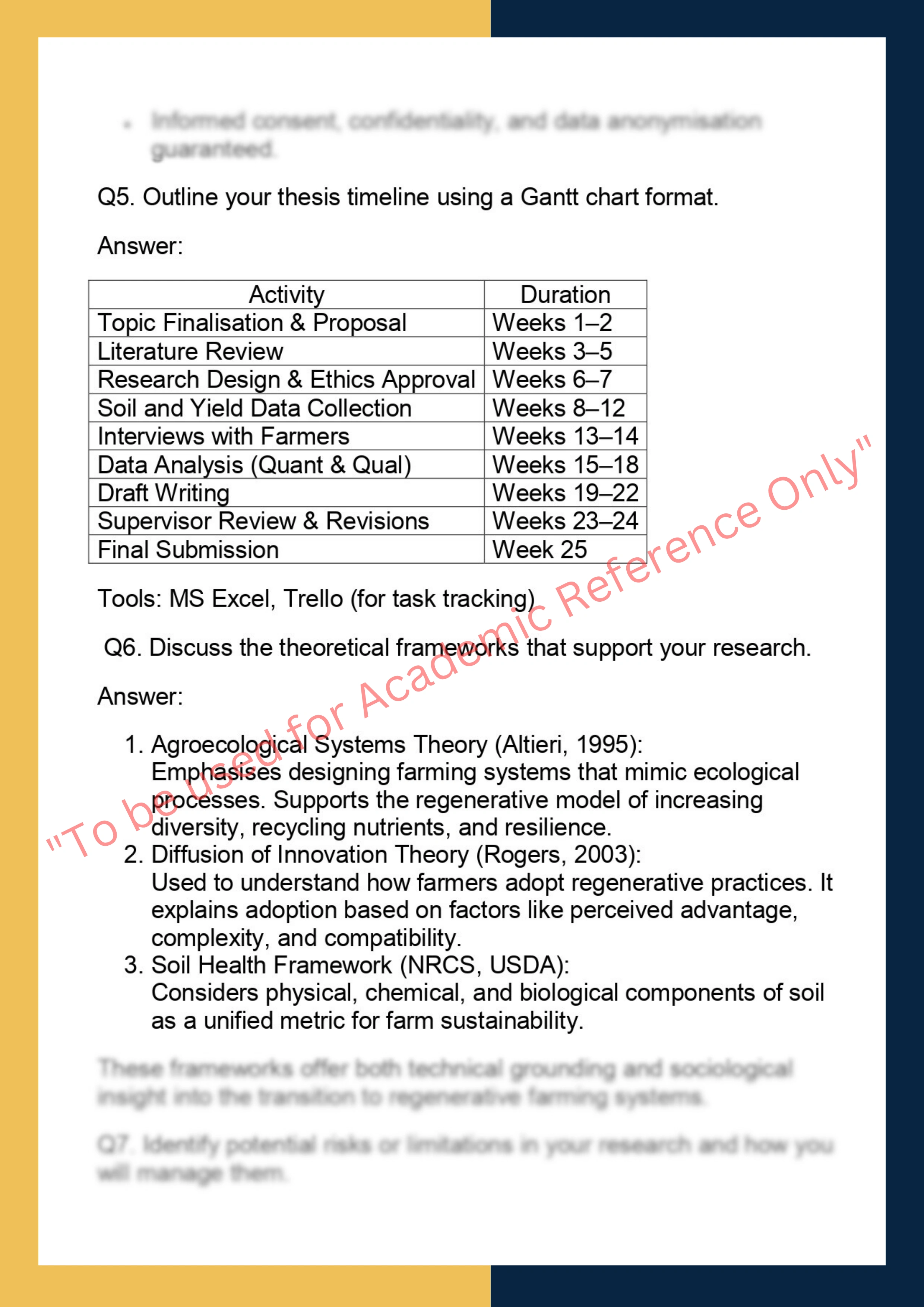AGRI7101– Agricultural Research Thesis 3