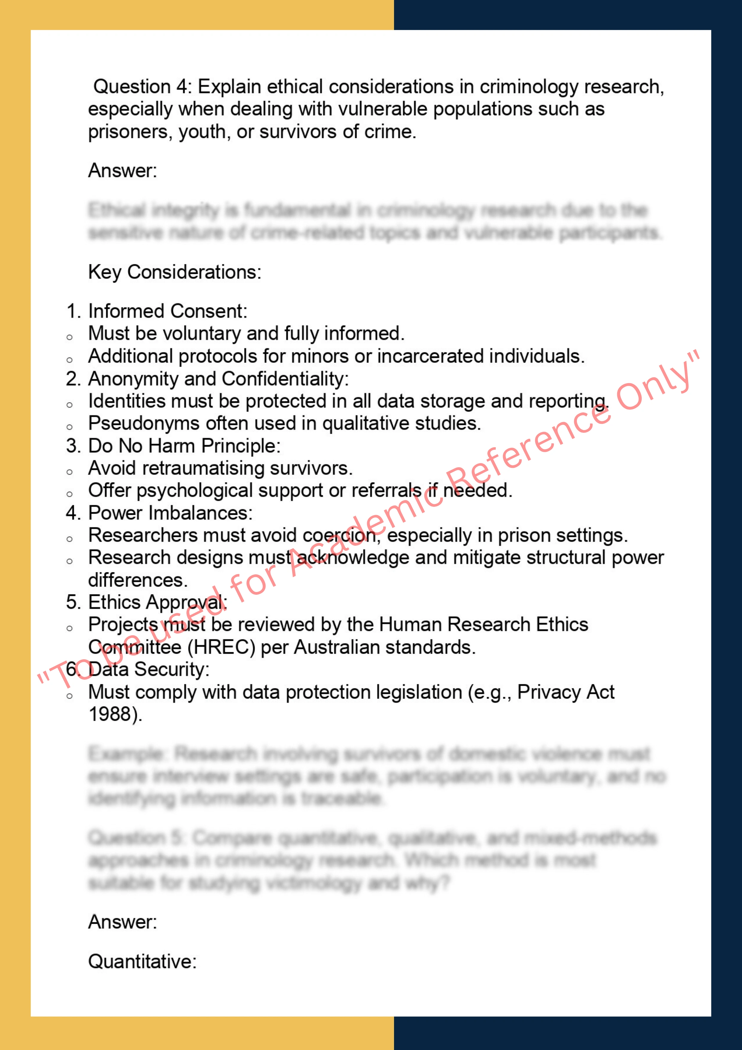 CRIM7000– Criminology Research Project 3