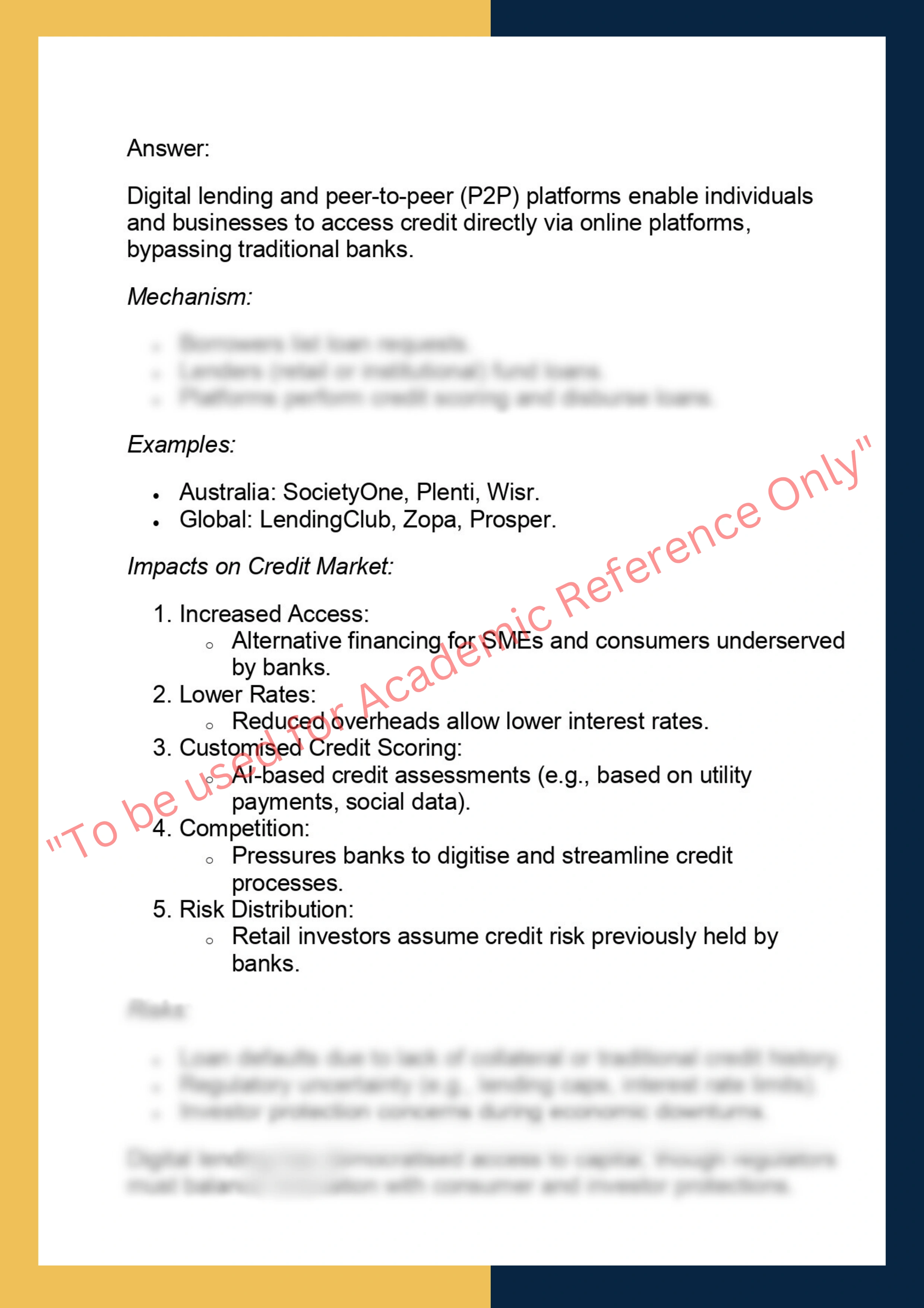 FINC6016 – FinTech & Digital Finance 4