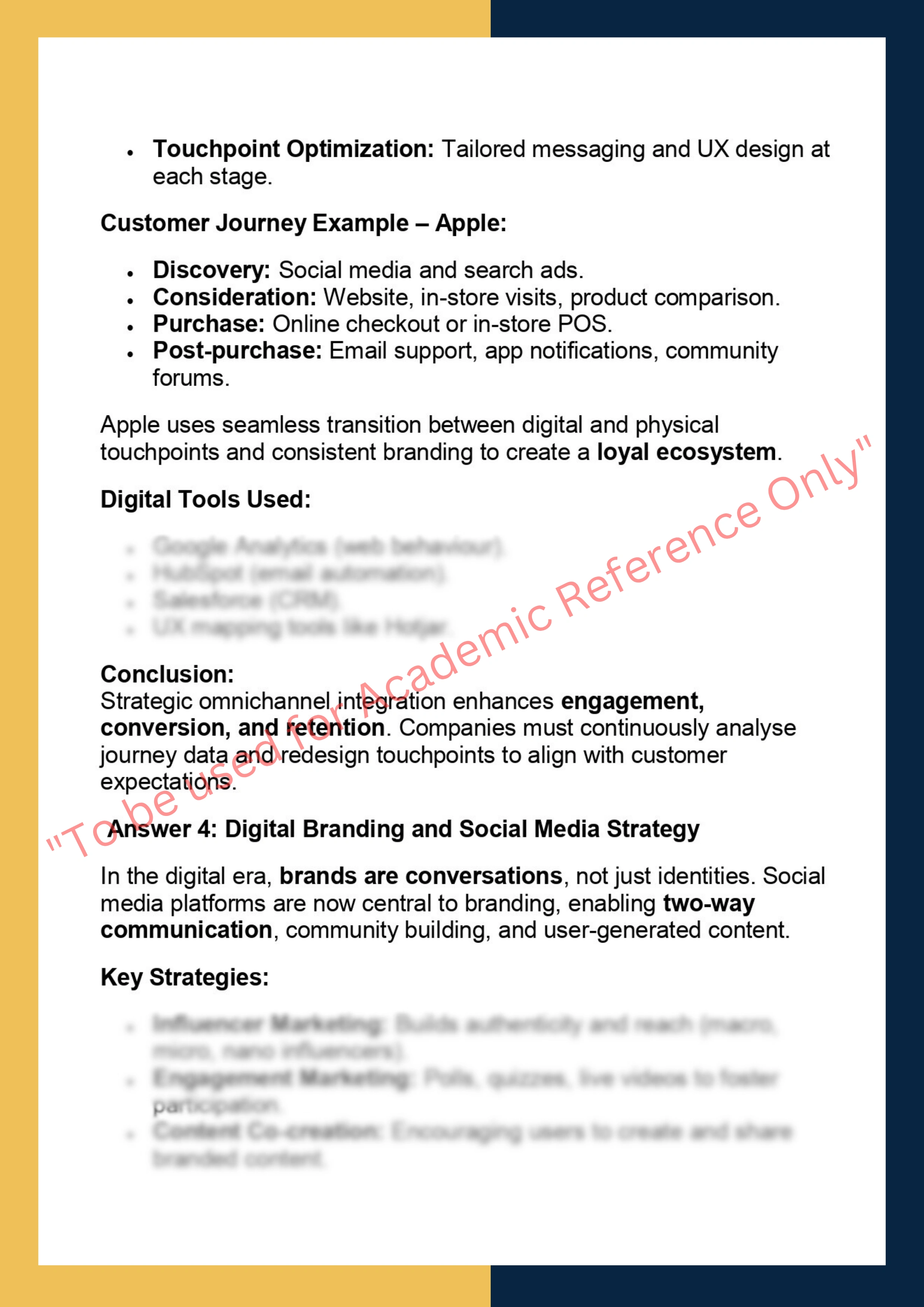 MK7001 – Strategic Marketing in a Digital Era 3