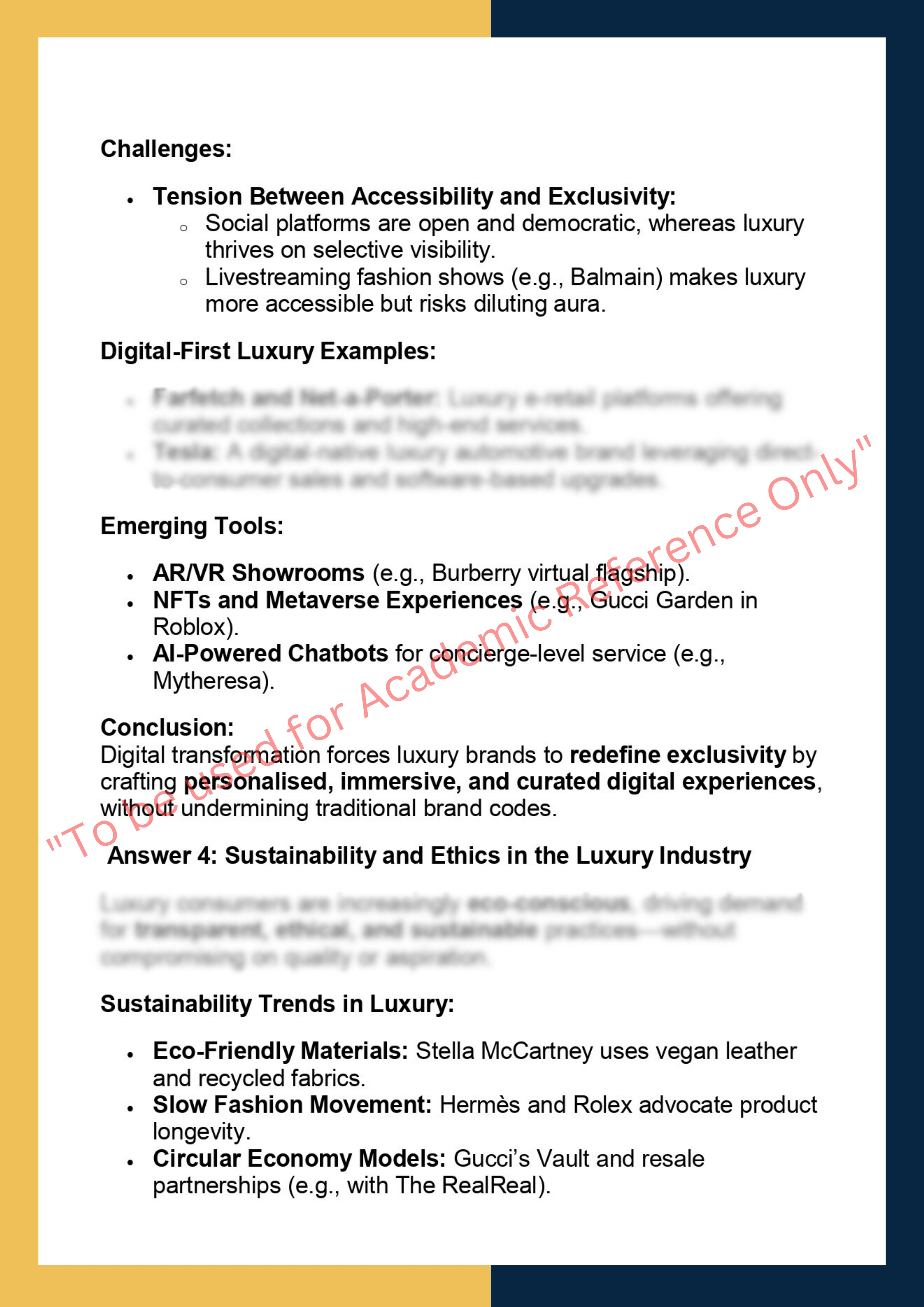 MK7004 – Luxury Brand Management 3