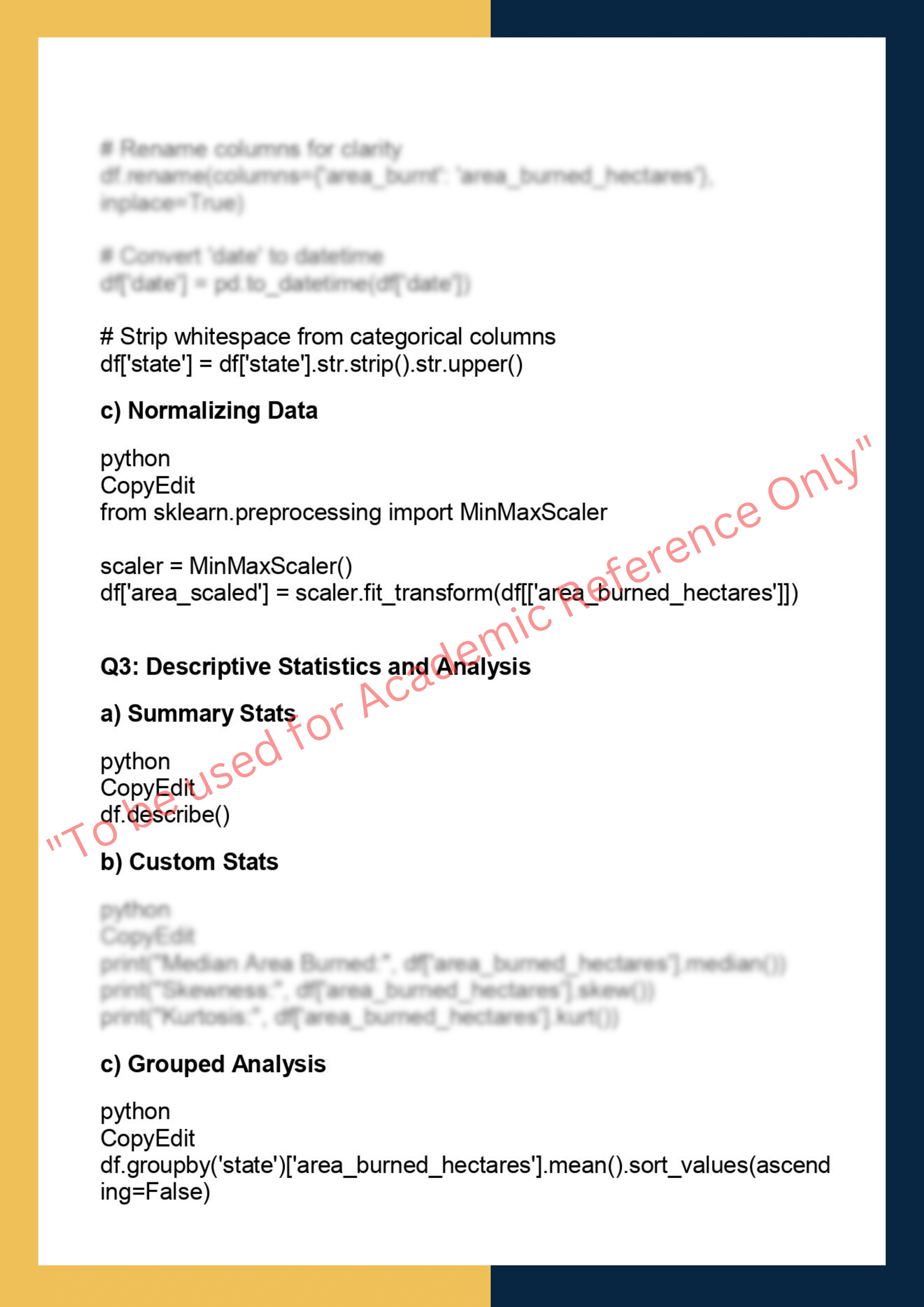 PYNX641: Python Foundations for Data  Science 3