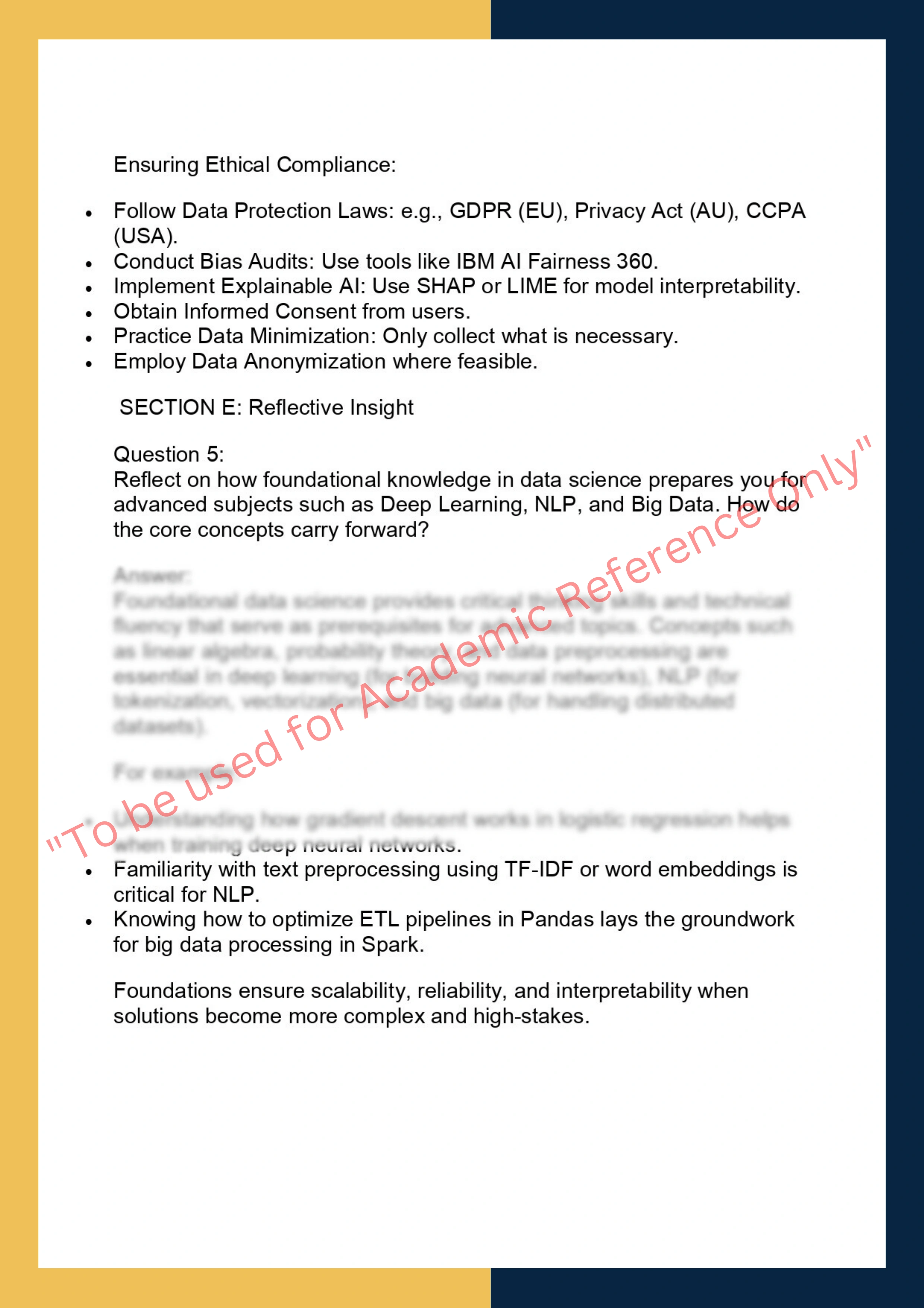 DSCE6001 – Foundations of Data Science 3