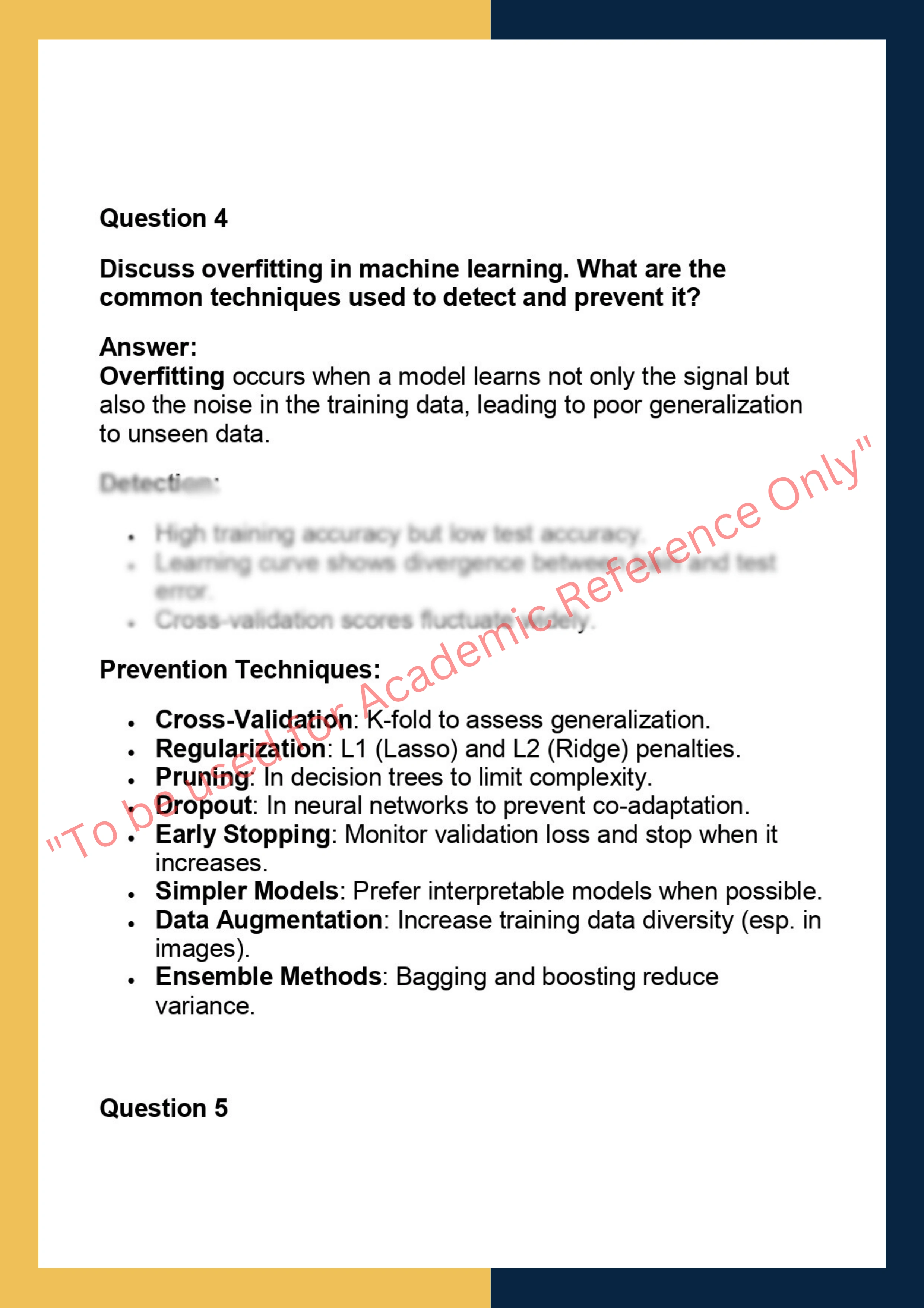 DSCE6002 – Statistical Inference & Machine  Learning 4