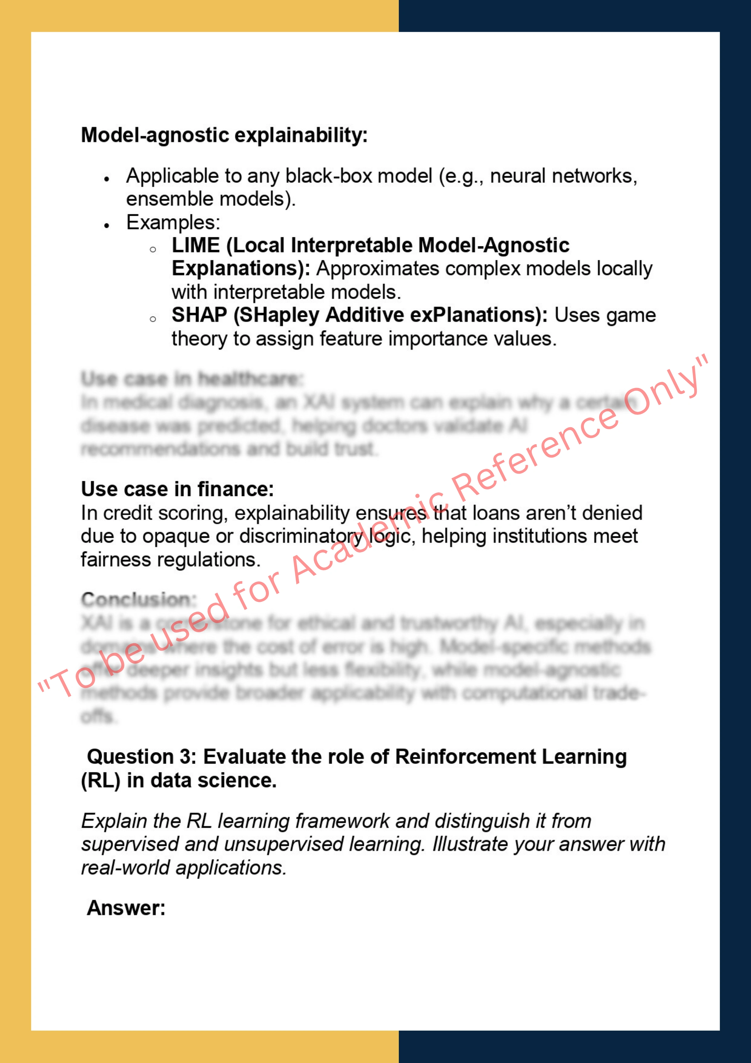 DS5006 – Advanced Topics in Data  Science 3