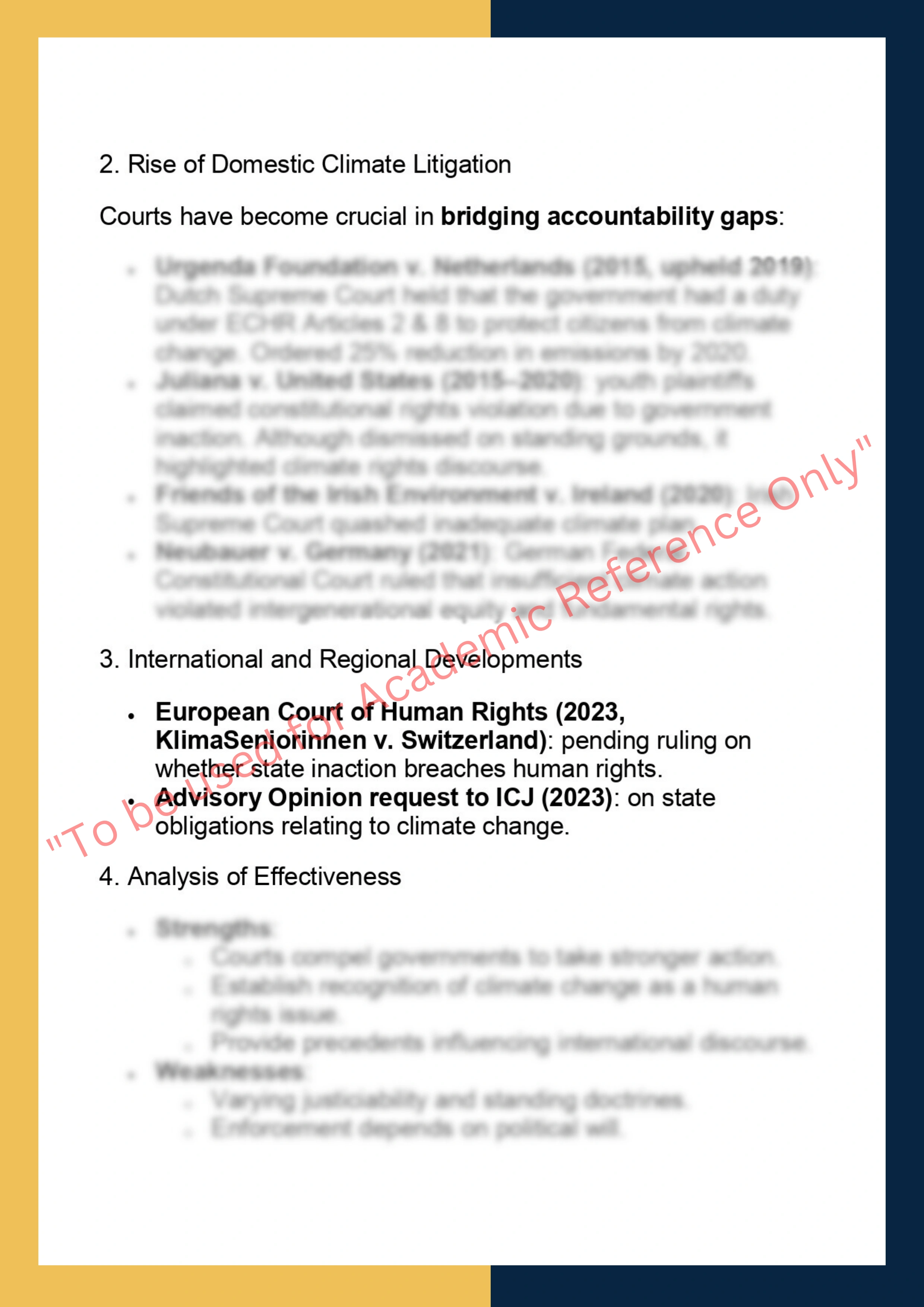 SOLM136 –  Climate Change Law 3