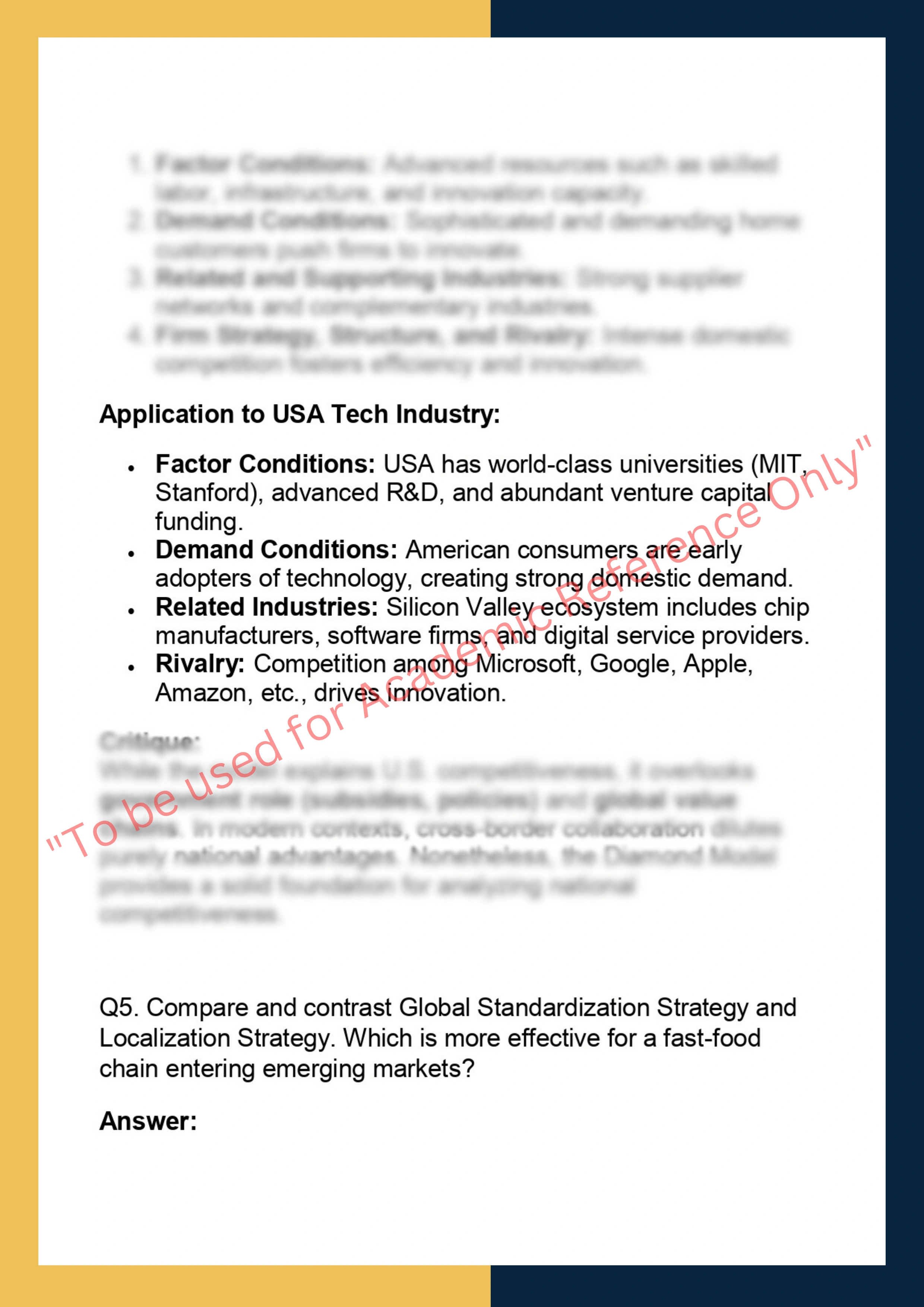 BUSN7032 –  Global Business Strategy 3