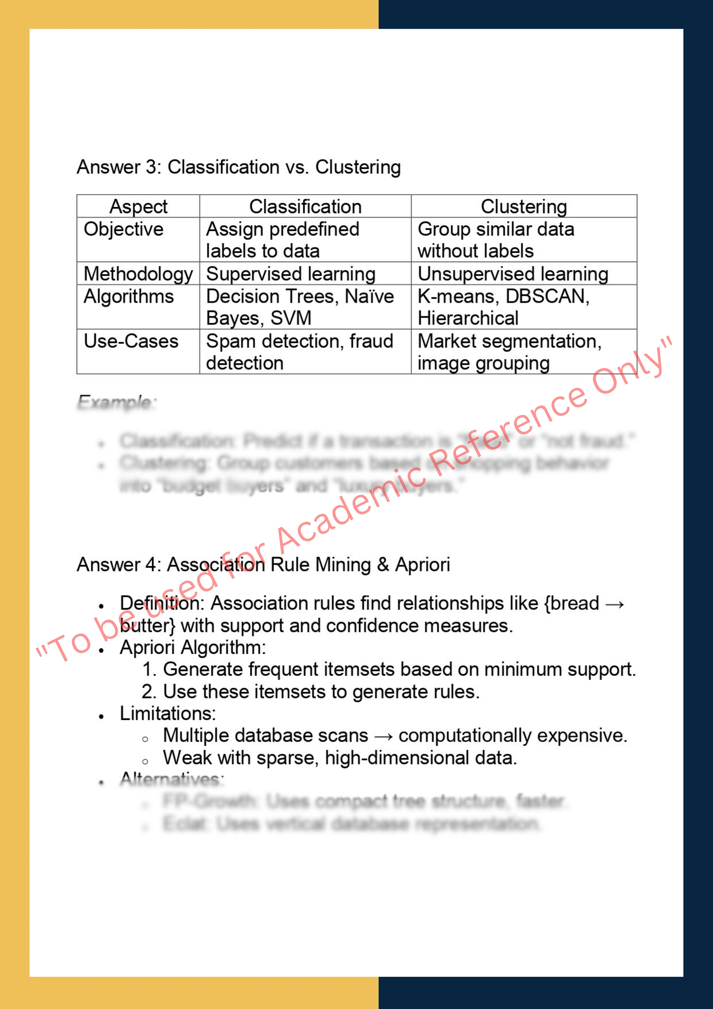 CS 634 – Data  Mining 3