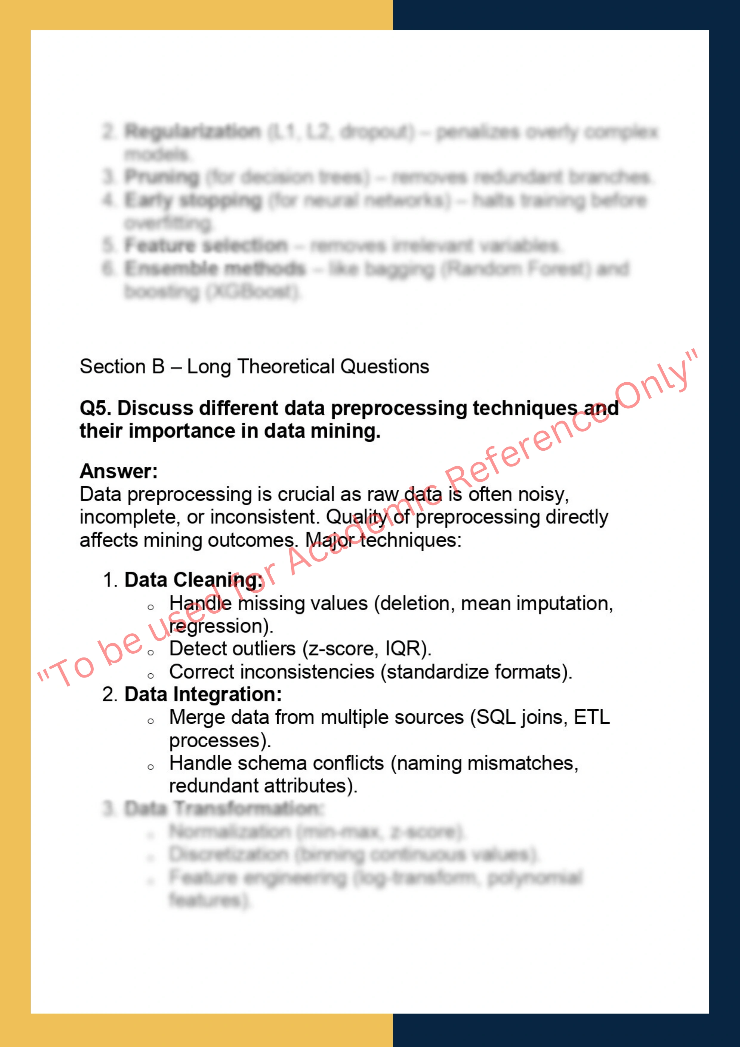 BUSSCM  1760 – Data Mining 3
