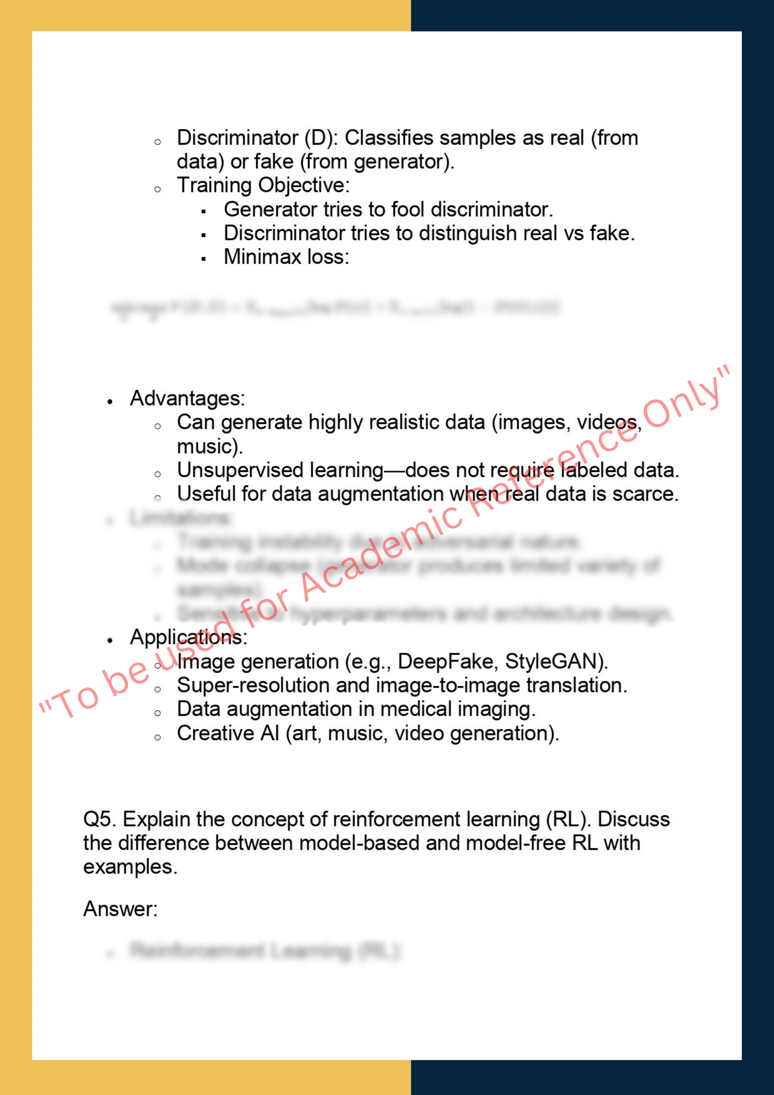 CS 689 – Advanced Machine Learning 3