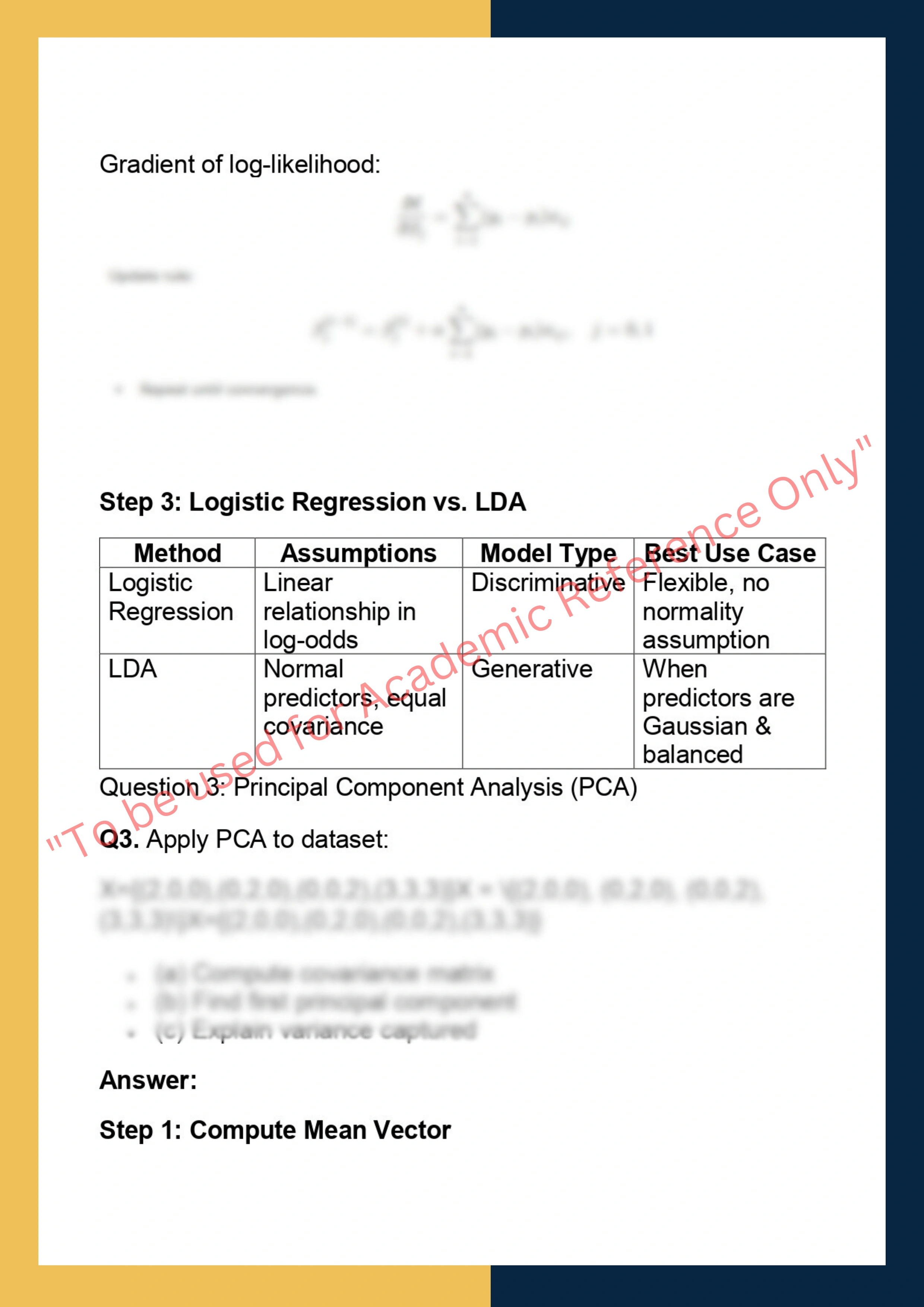STAT 479 – Statistical Methods for Machine  Learning 3