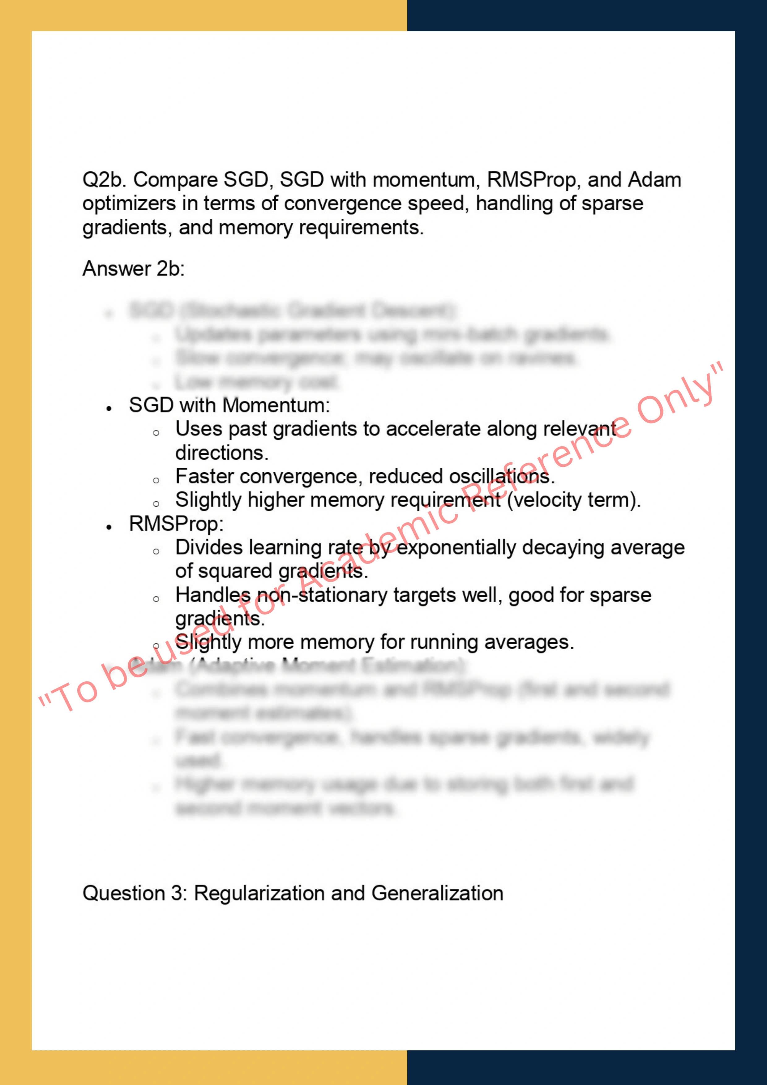 COMP9444 – Neural Networks and Deep  Learning 3