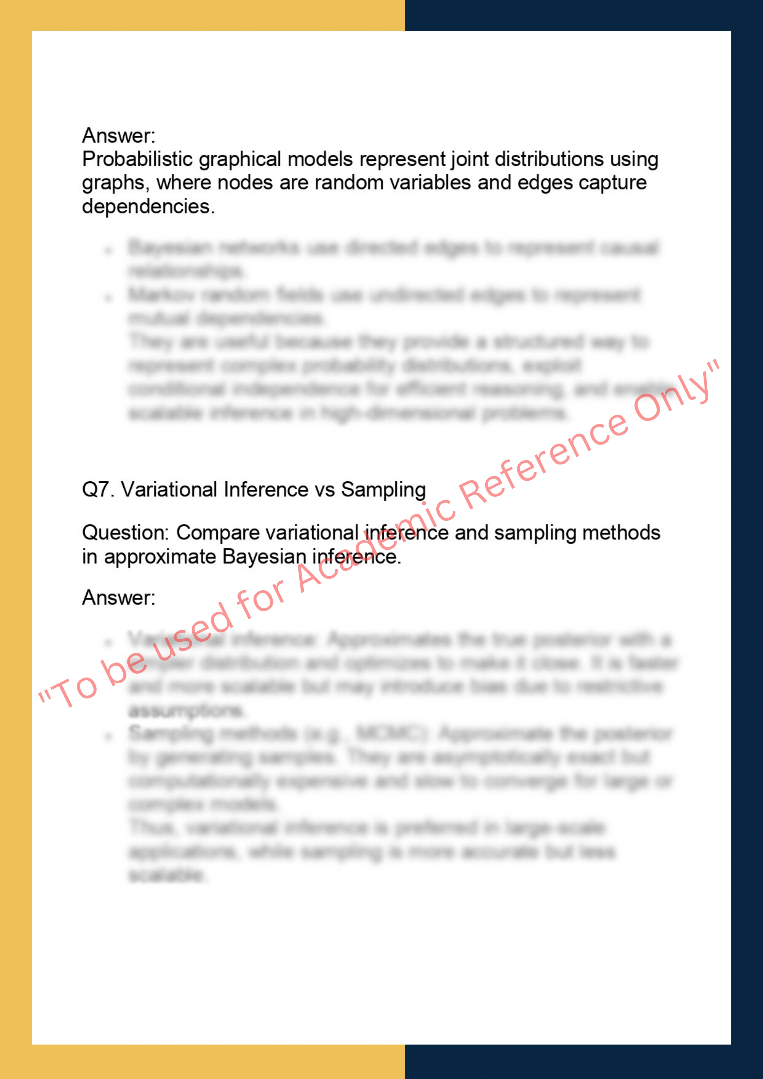 COMP7420 – Statistical Machine Learning 3
