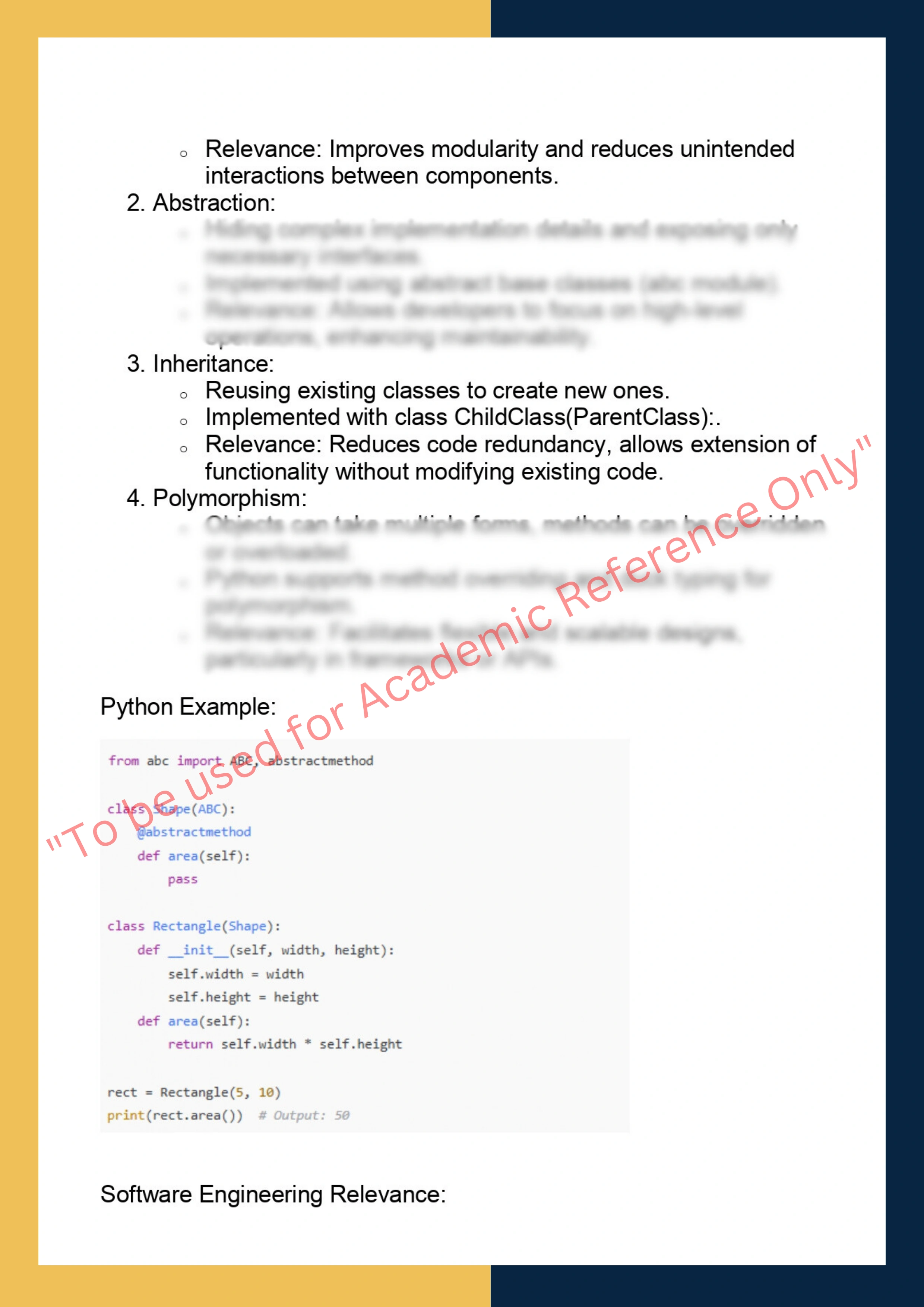 SE712 - Software Engineering with Python 3