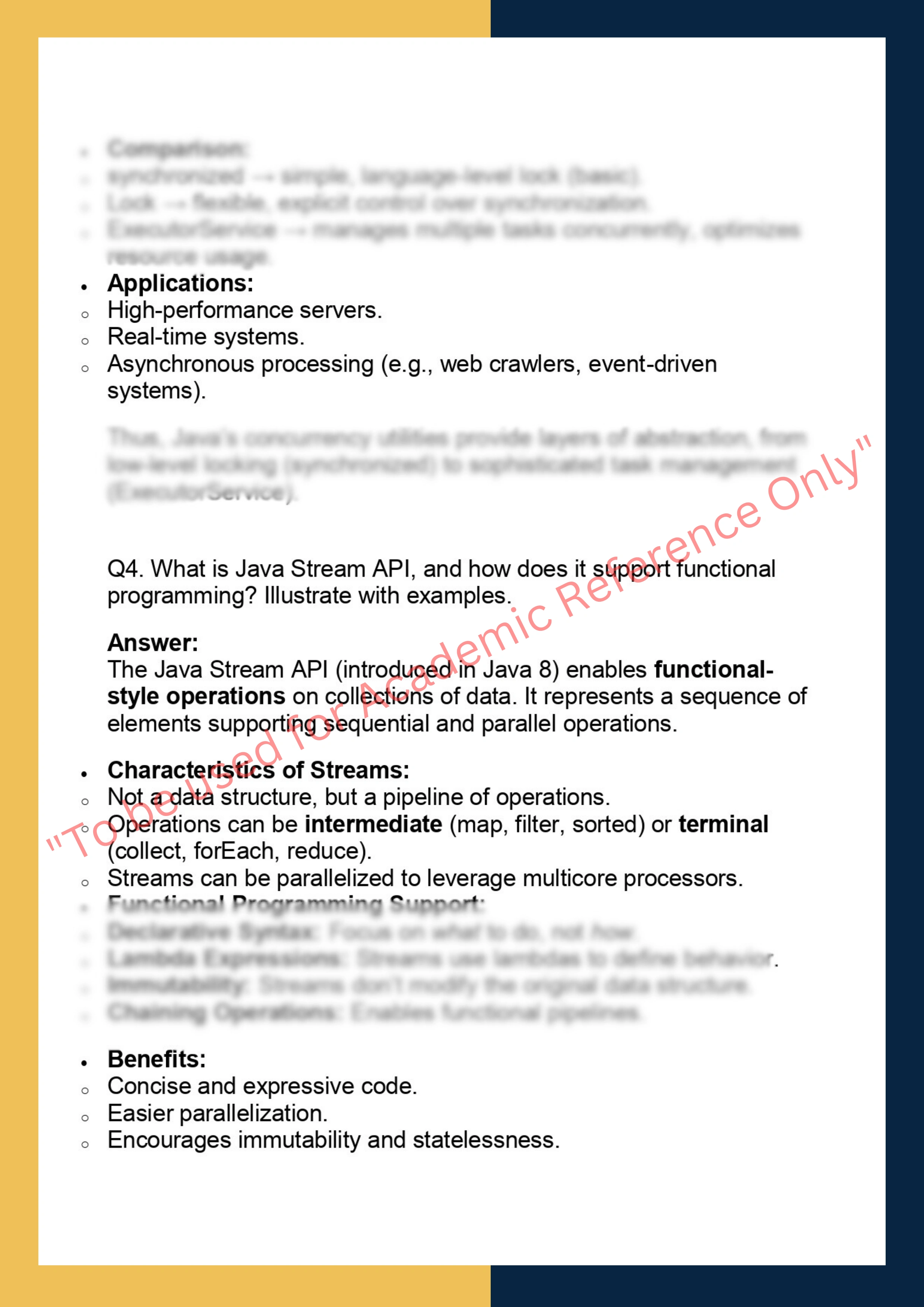 AJP601 – Advanced Java Programming 3