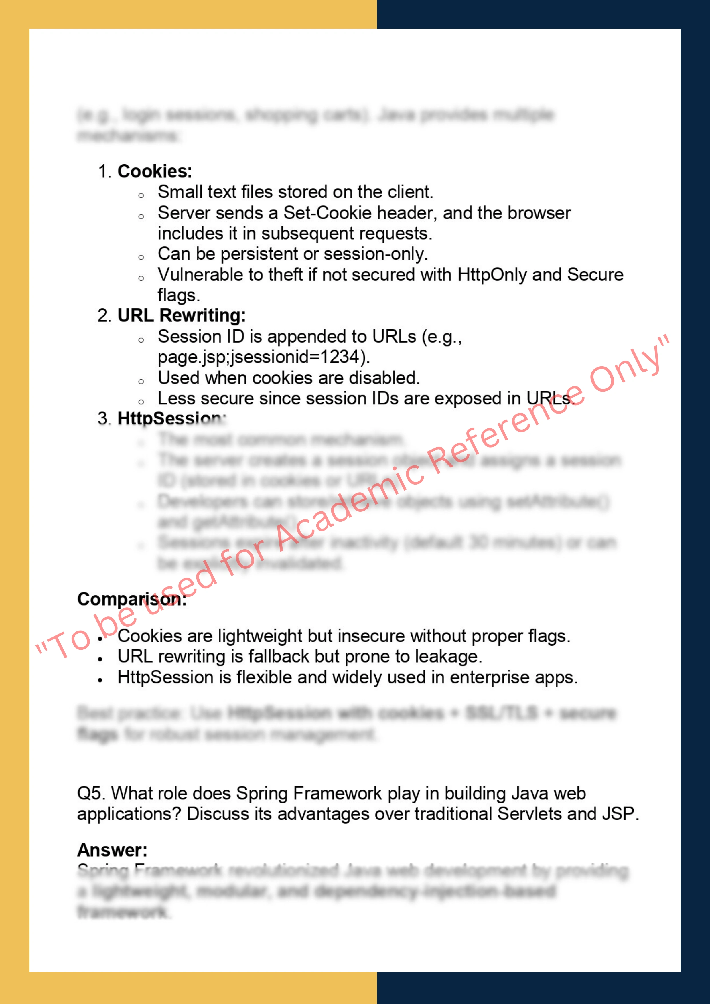 JWAS607 –  Java Web Applications 3