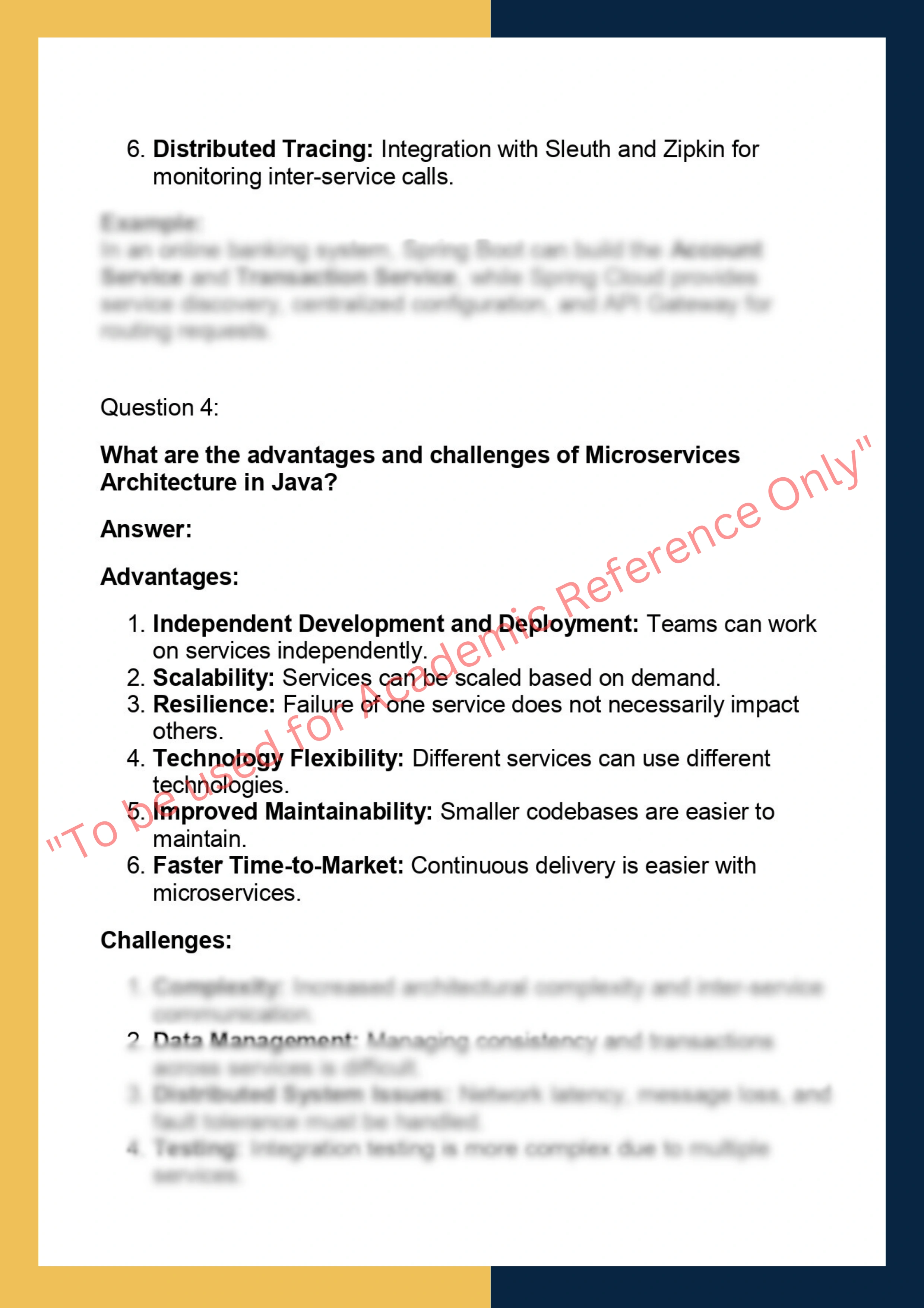 MSAJ612 – Microservices Architecture in Java 3