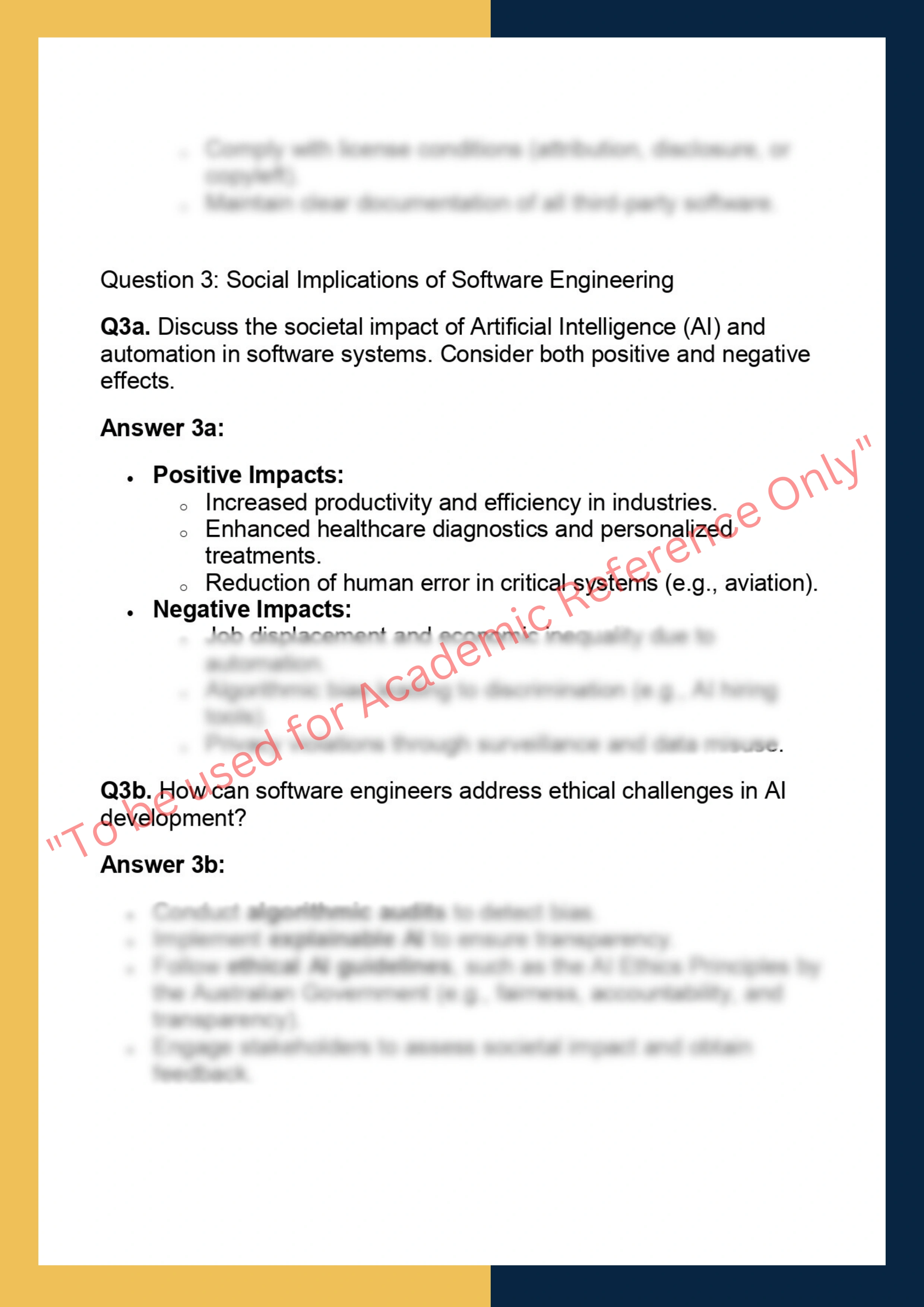 ELS634 – Ethical, Legal & Social Issues in  Software Engineering 3