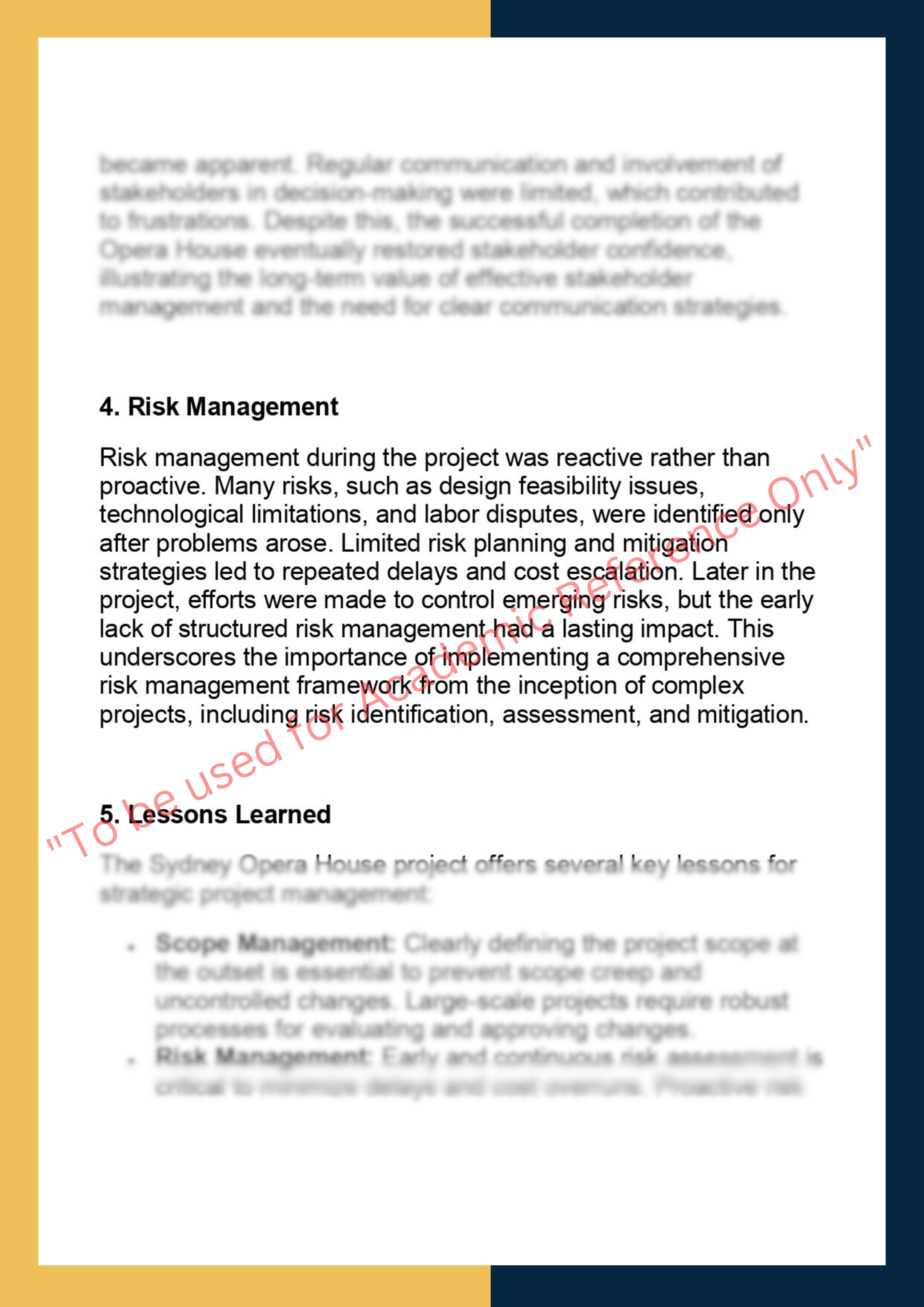 INF70005 - Strategic Project Management 3