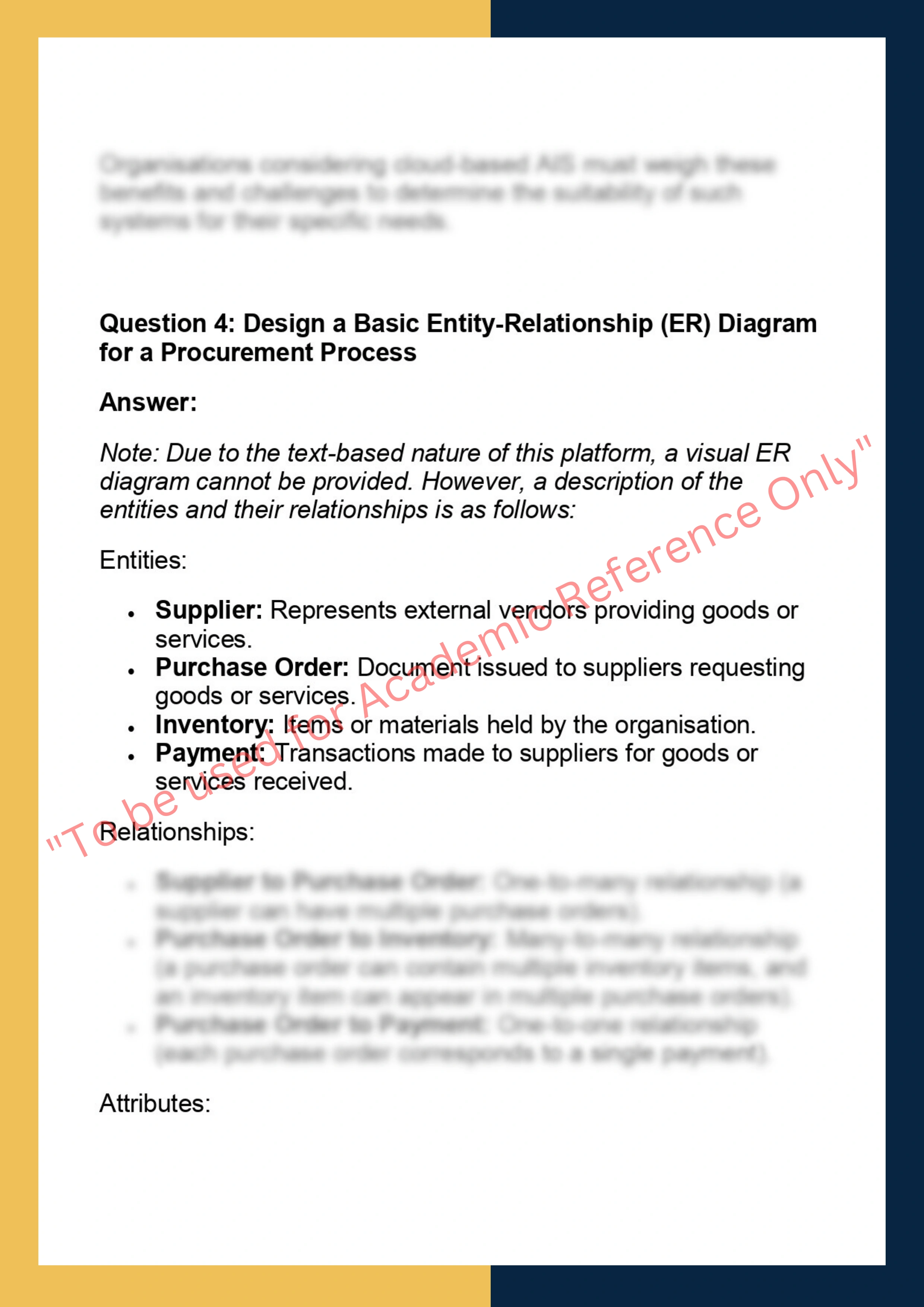 7150AFE - Accounting Information Systems 3