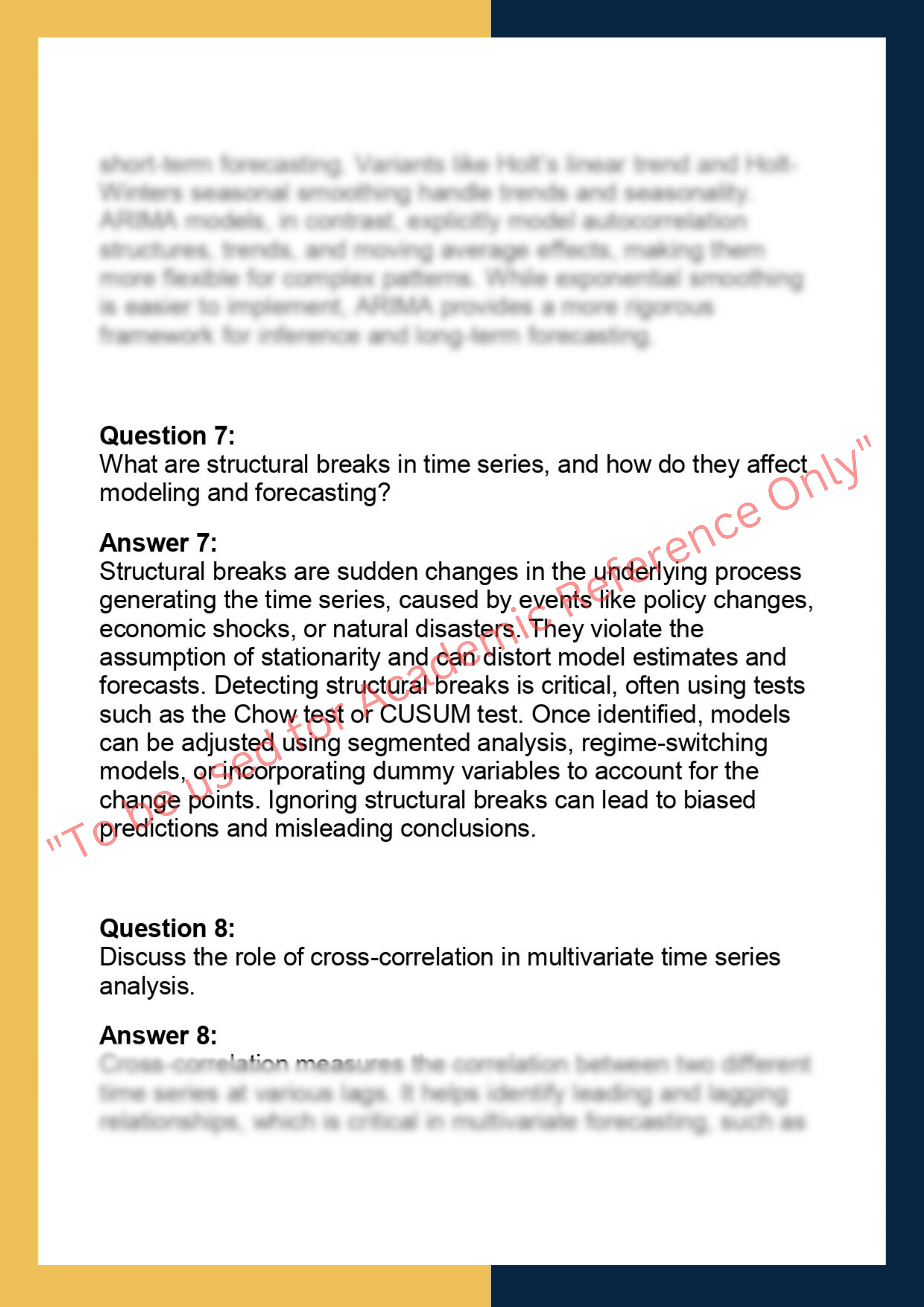 STAT 540 –  Time Series Analysis 3