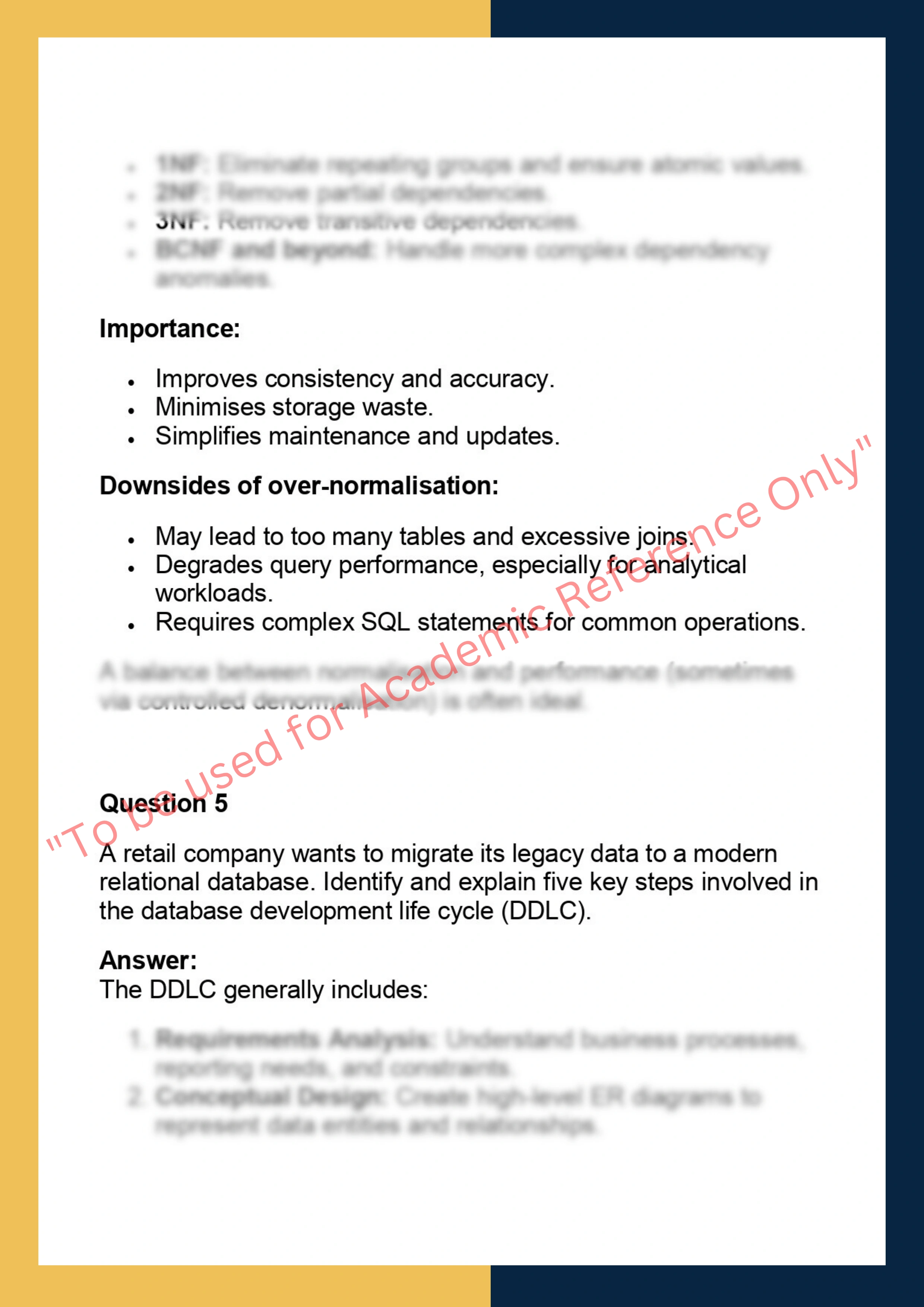 ITC558 – Database Systems Assignment 3
