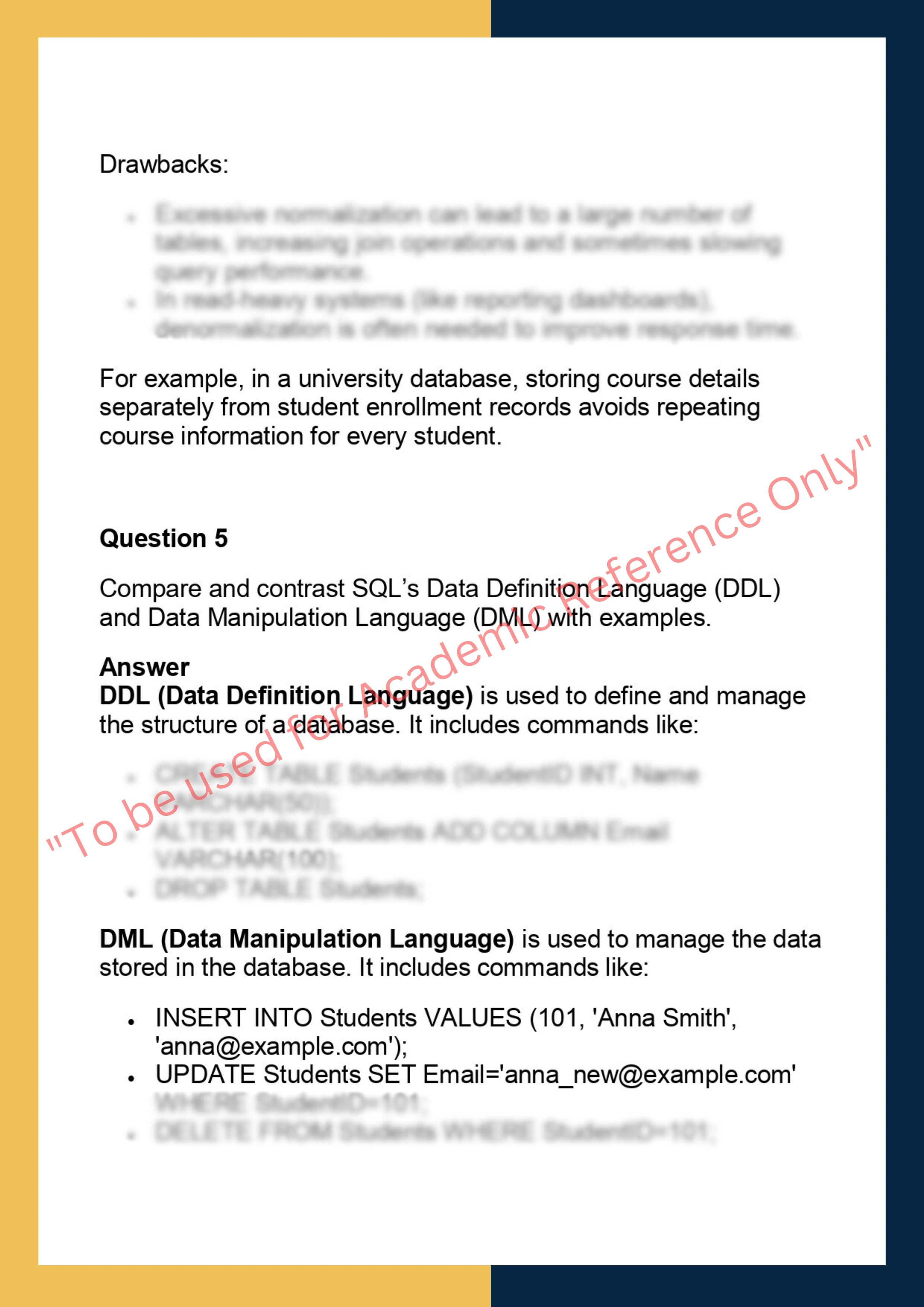 COSC2408 – Introduction to Databases 3