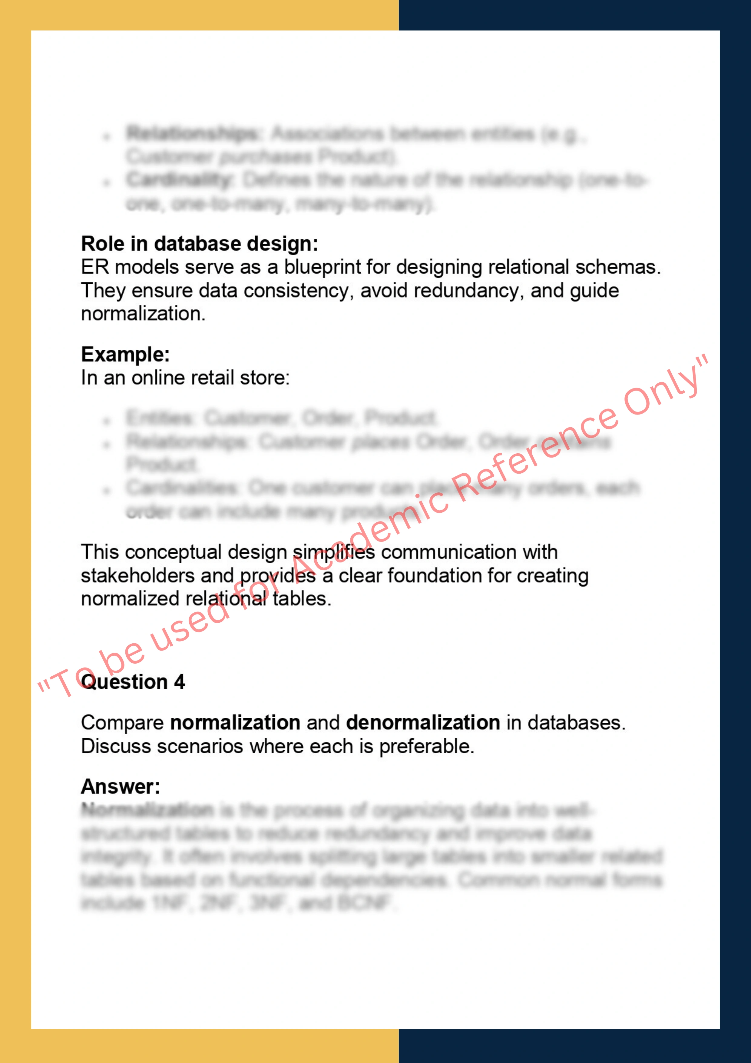 CSE 414 – Introduction to Databases  Assignment 3