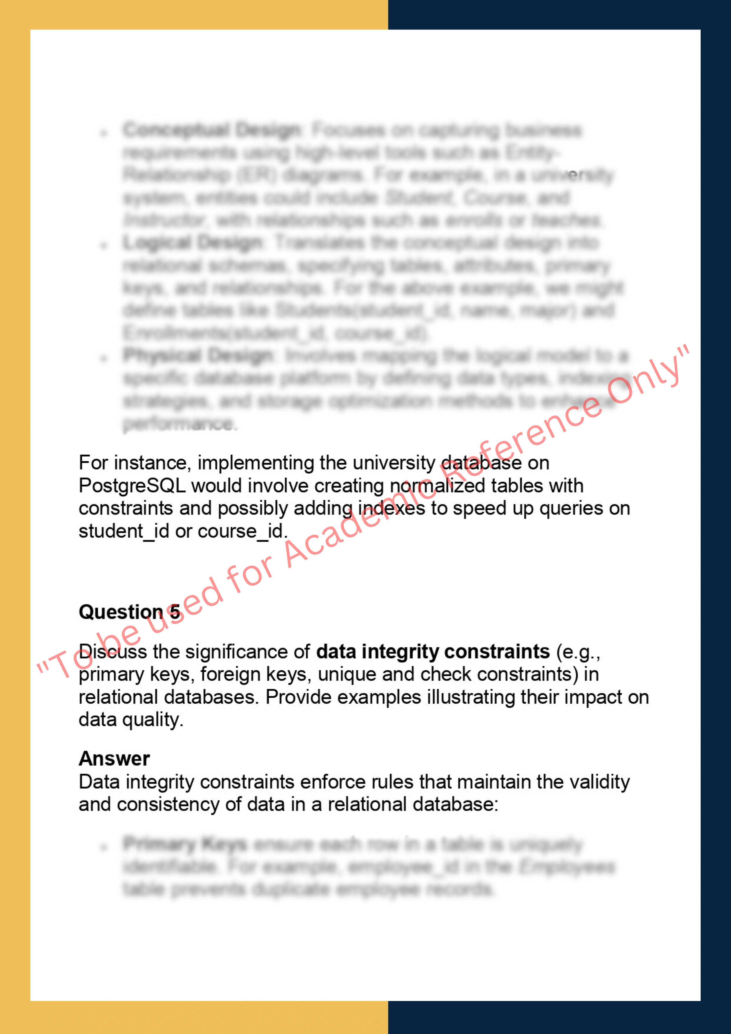 CIS 430 –  Database Concepts 3