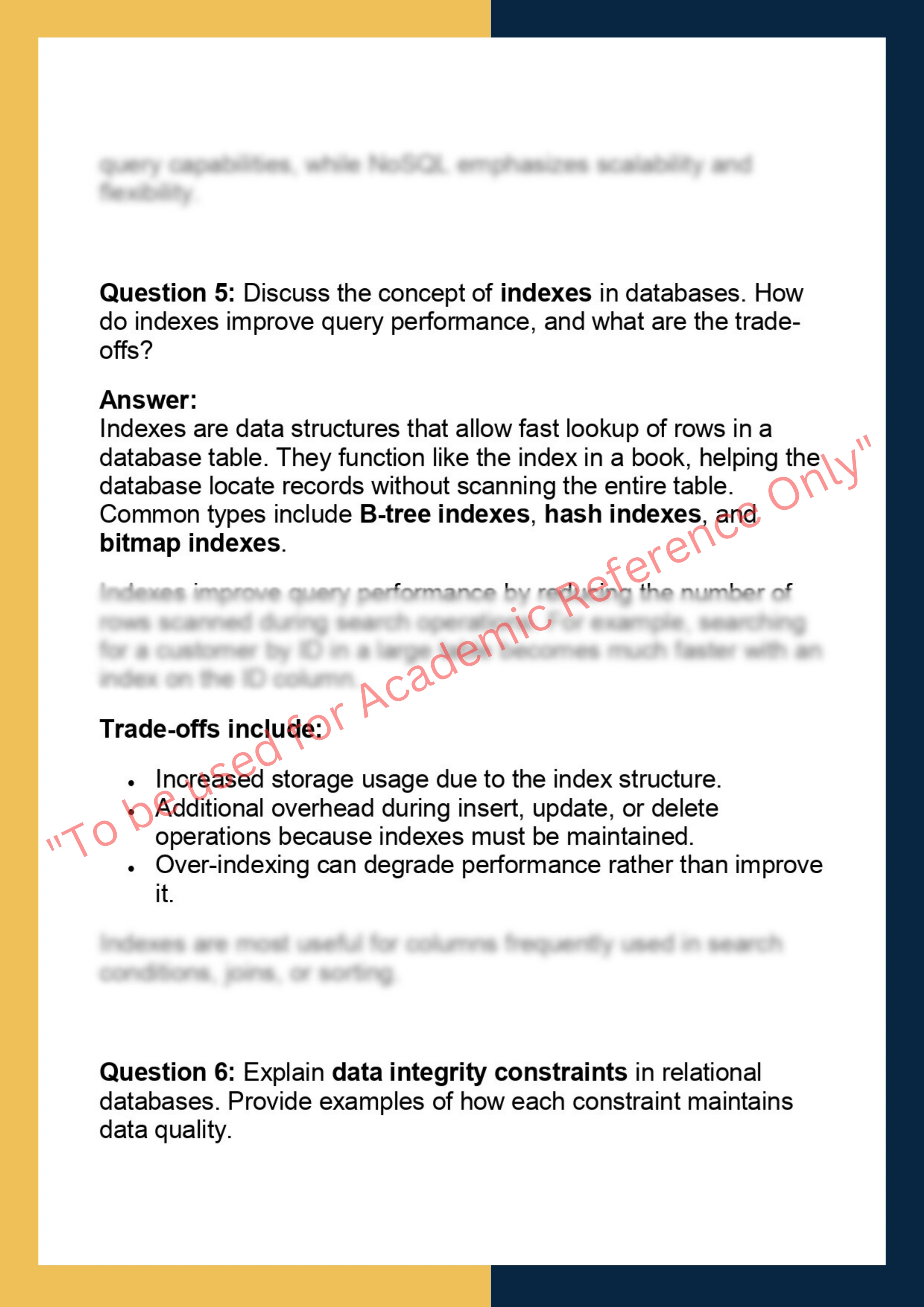 INFR10074  – Database Systems 3