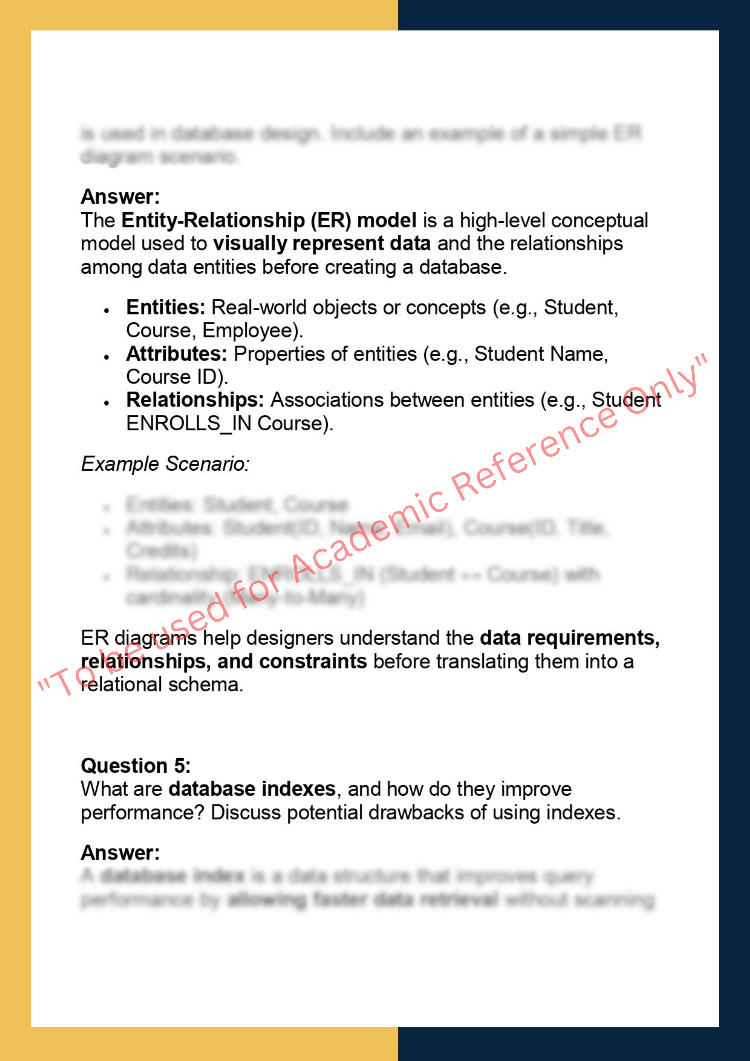 CO2006 – Database Systems and  Applications 3