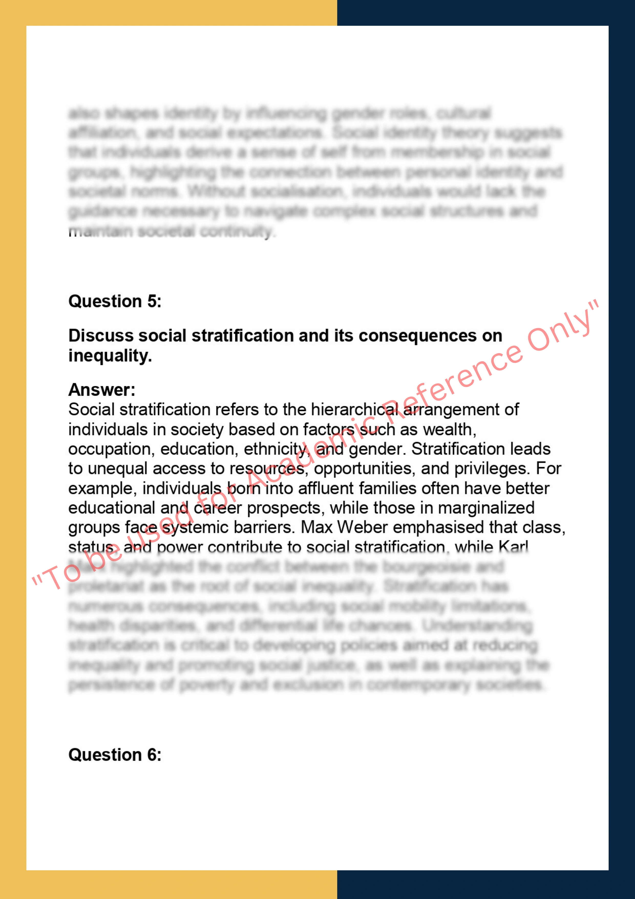 SOC101 –  Introduction to Sociology 3