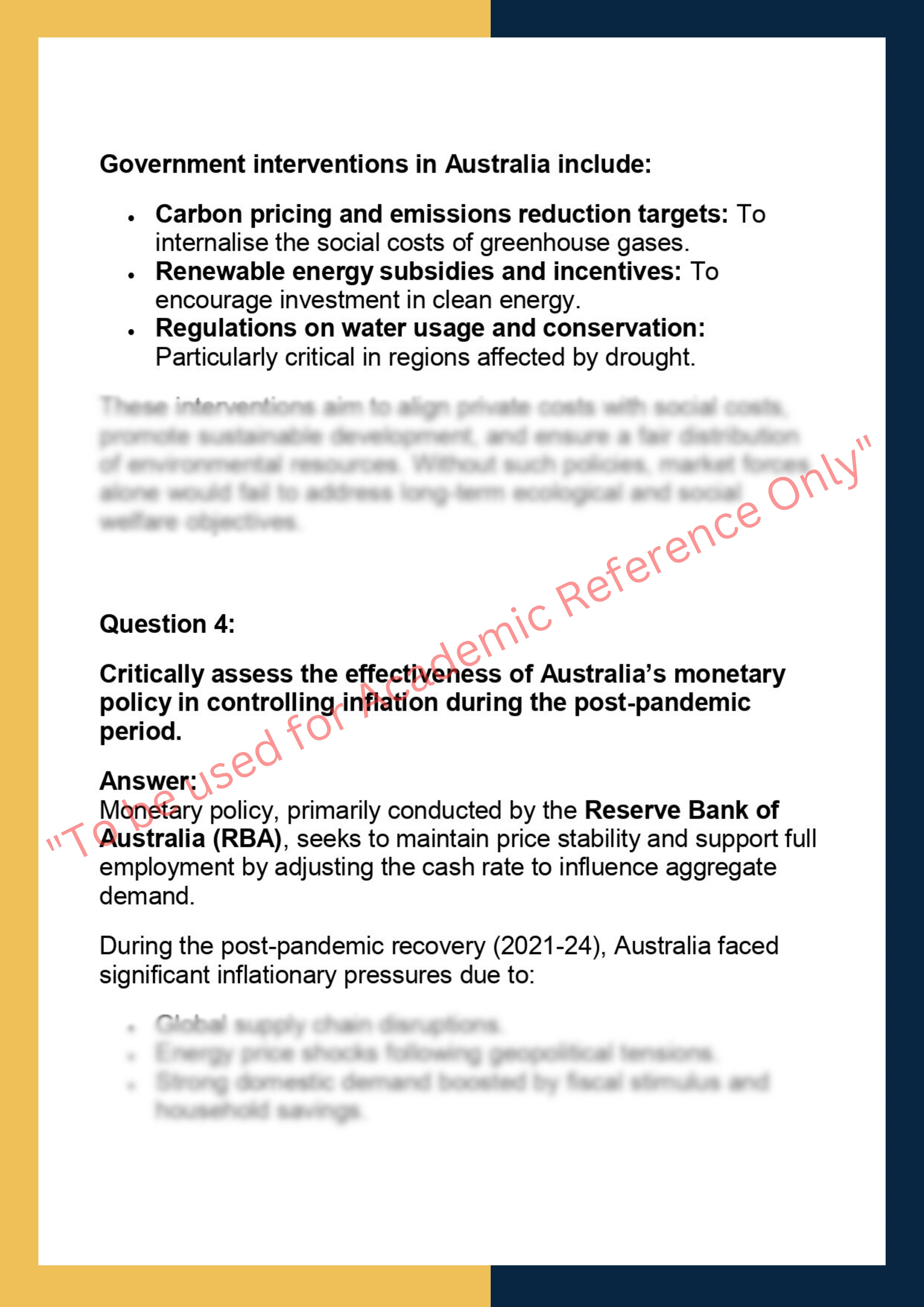ECO101 – Principles of Economics 3