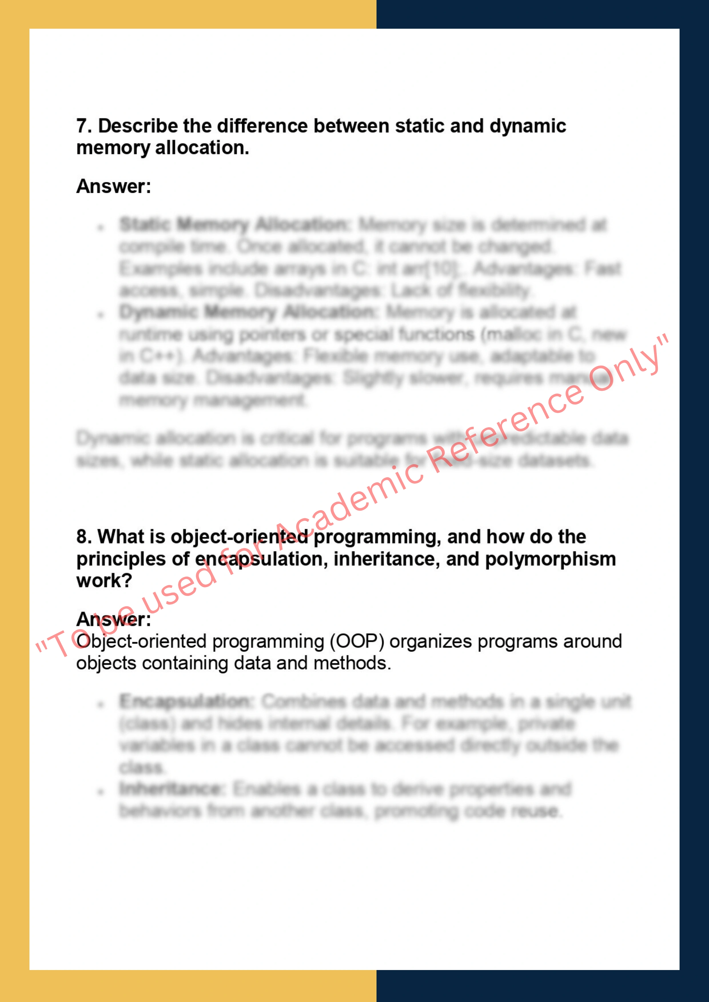 CS102 – Programming Fundamentals 3