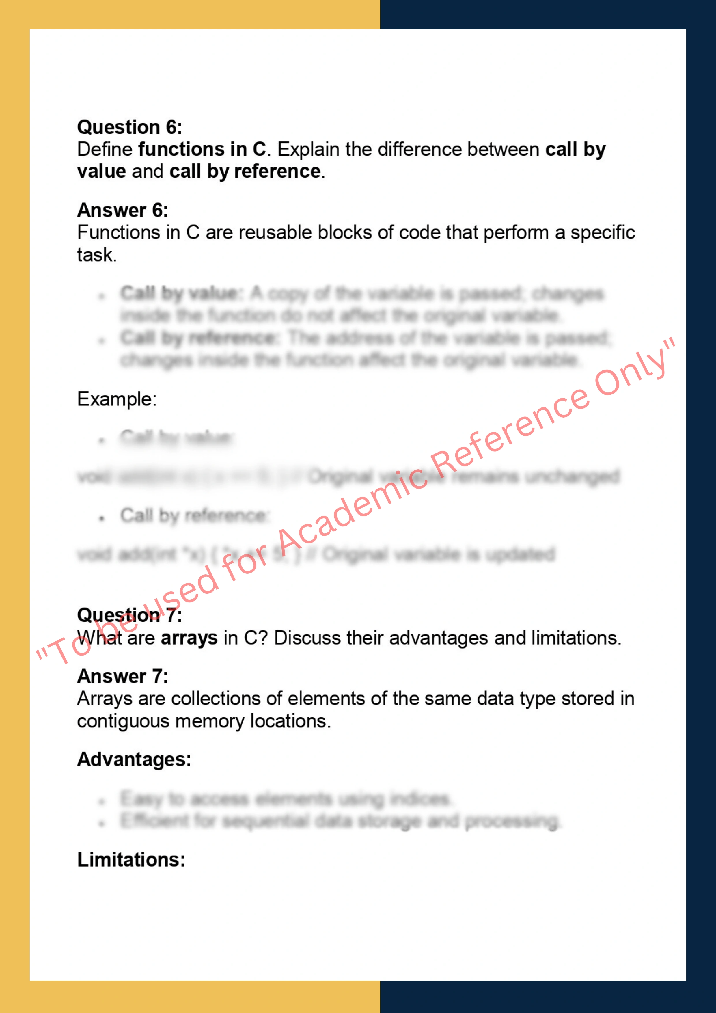 Problem Solving with C 3