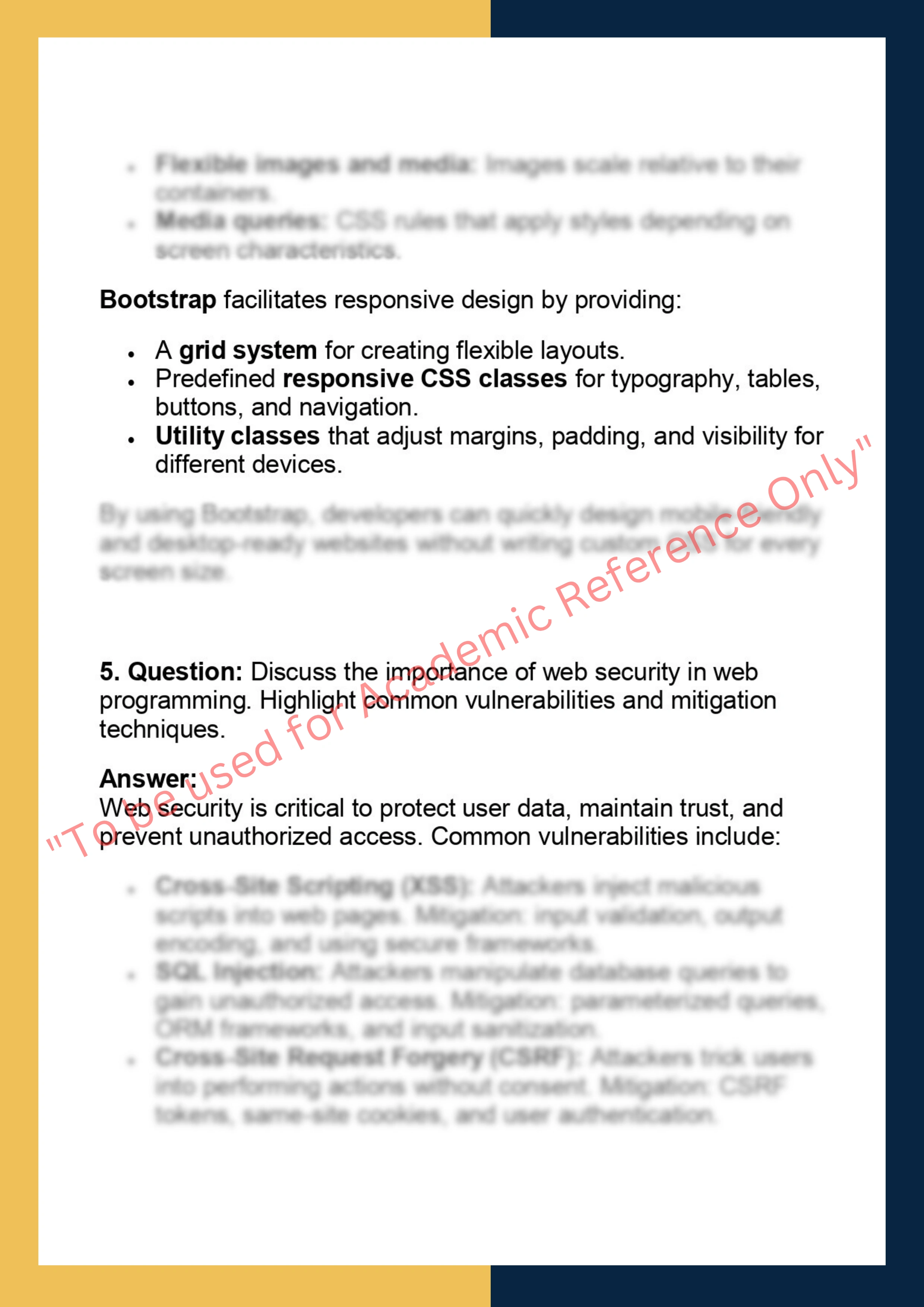 CS204 –  Web Programming 3