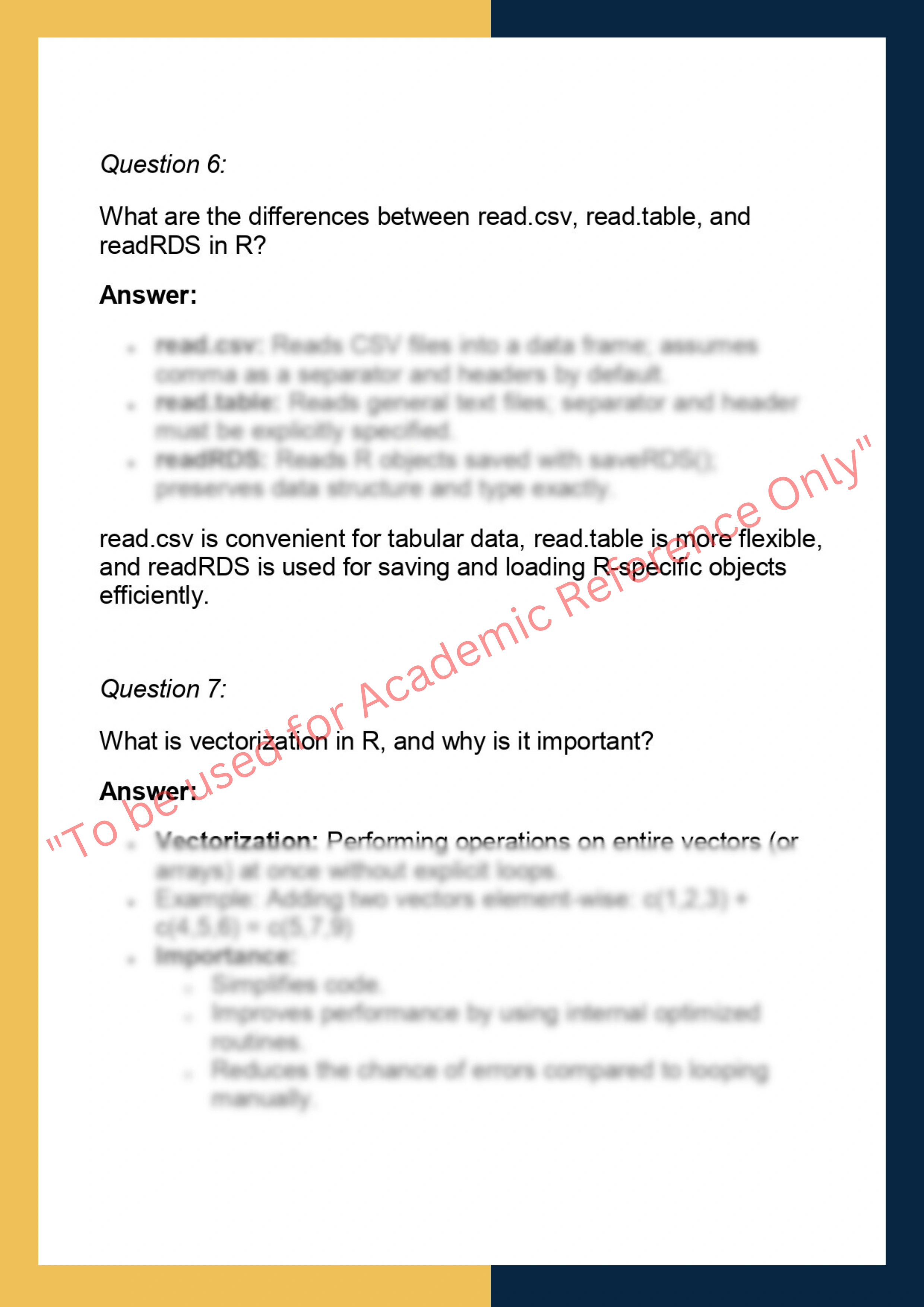 CS307 –  Programming with R 3