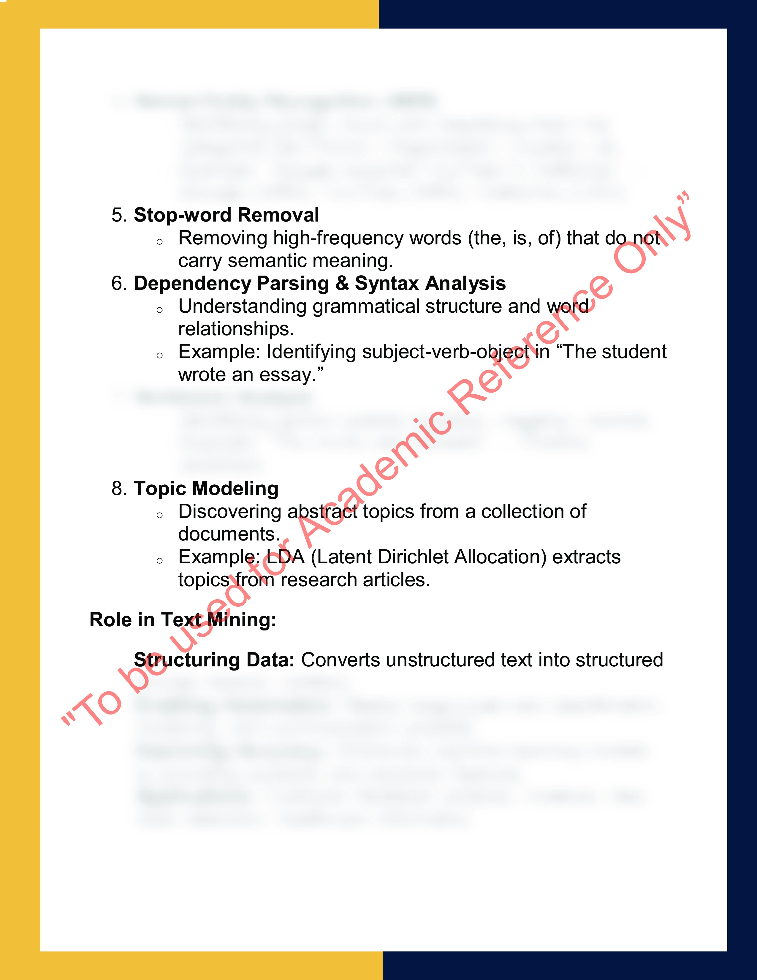 CIS 584 –  Web & Text Mining 3