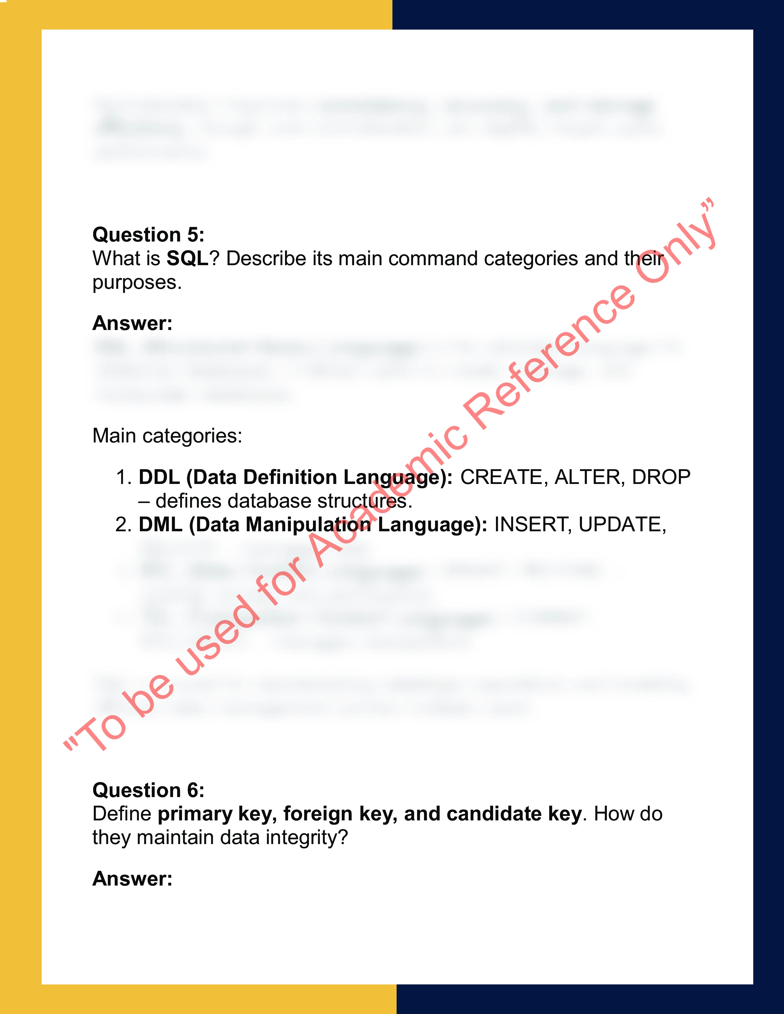 ITC114 –  Database Concepts 3