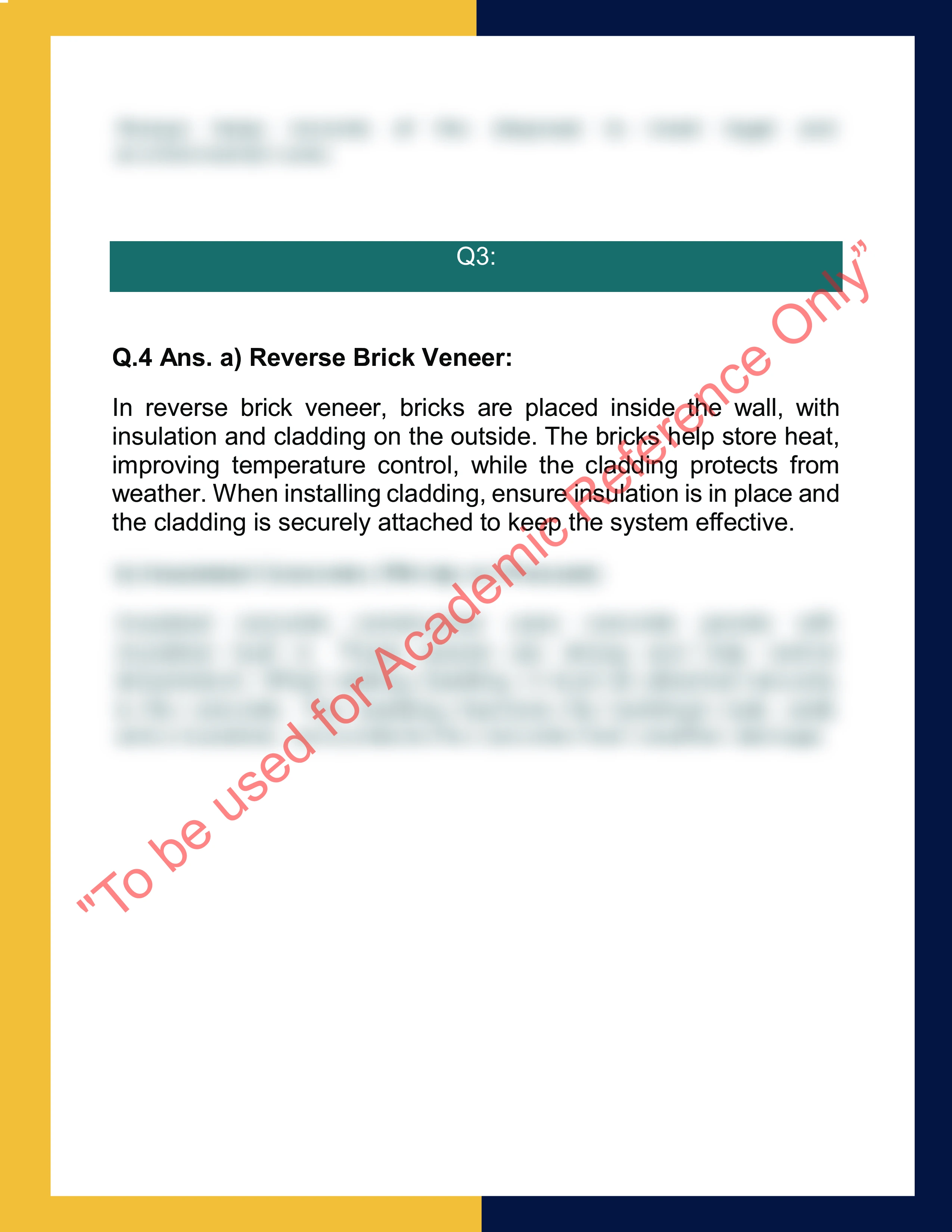 Assignment sample solution of CPCCCA3017 - Install exterior cladding 3