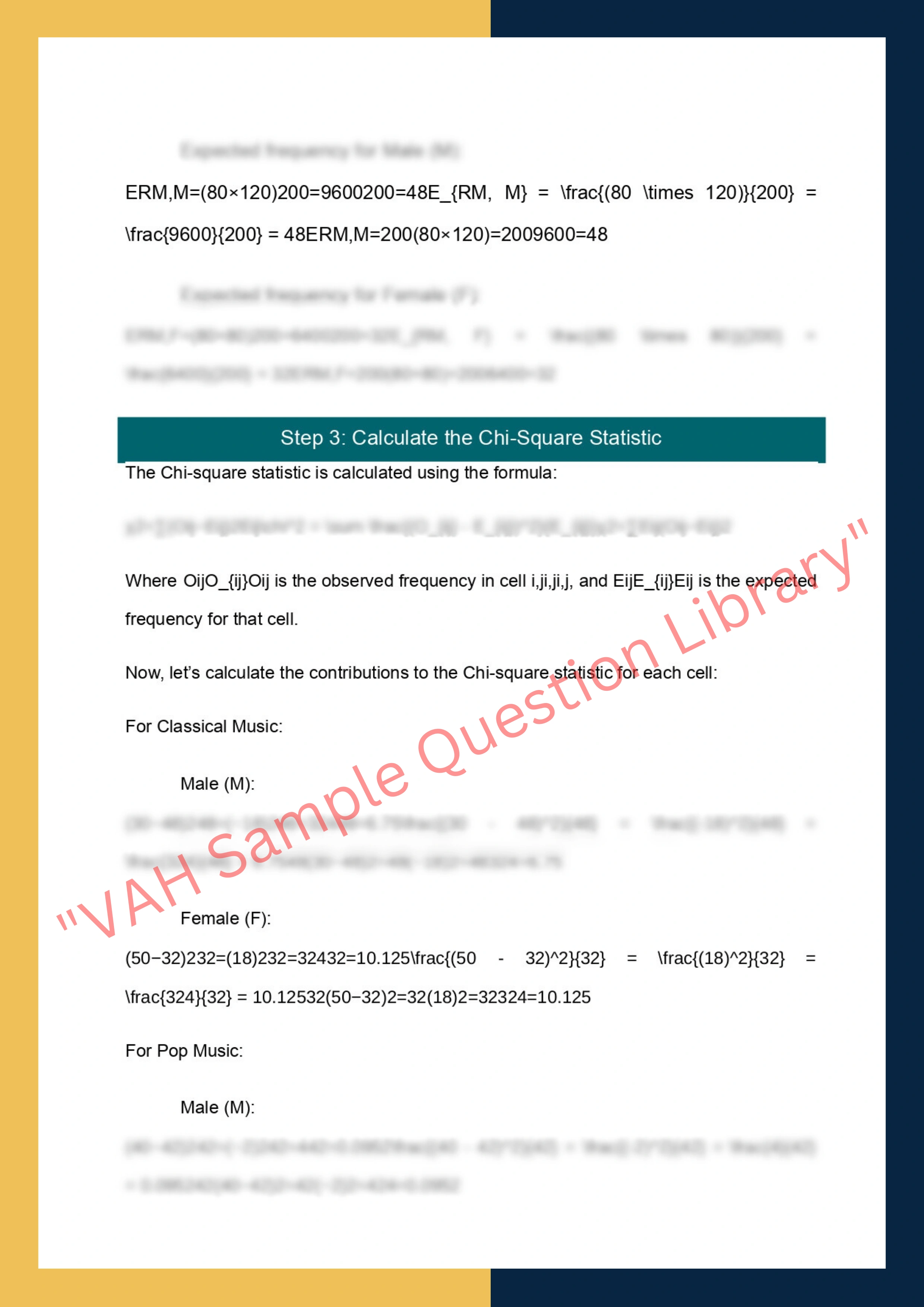 Assignment sample solution of STAT2001 - Intermediate Statistics 4