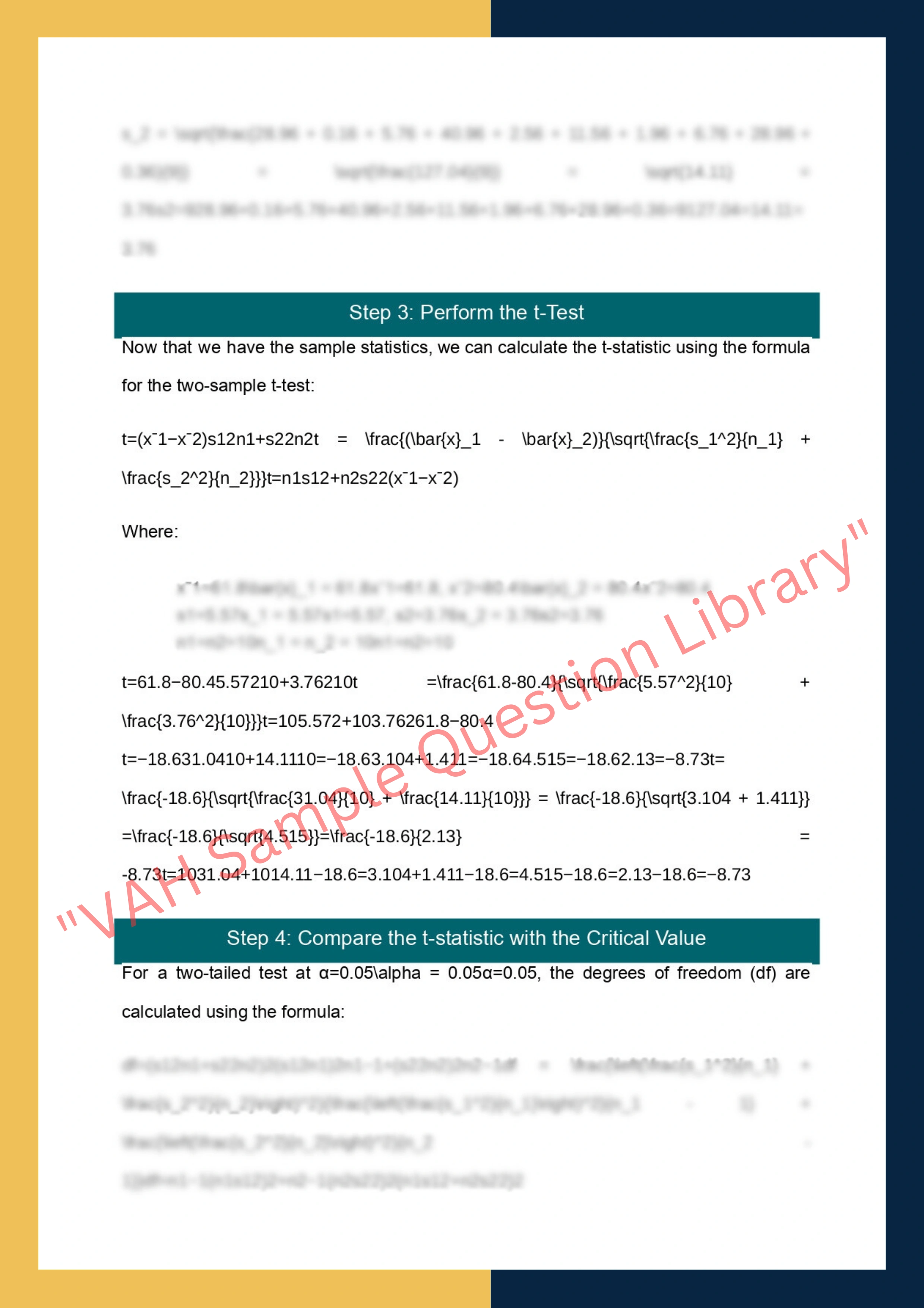 Assignment sample solution of ST1011 - Introduction to Statistics 4
