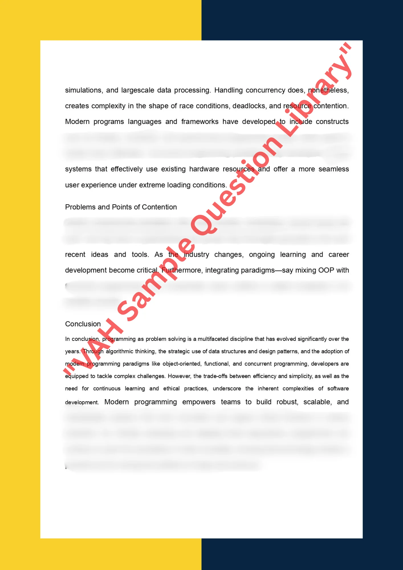 Assignment Sample Of Subject COMP1100 -Programming as Problem Solving 4